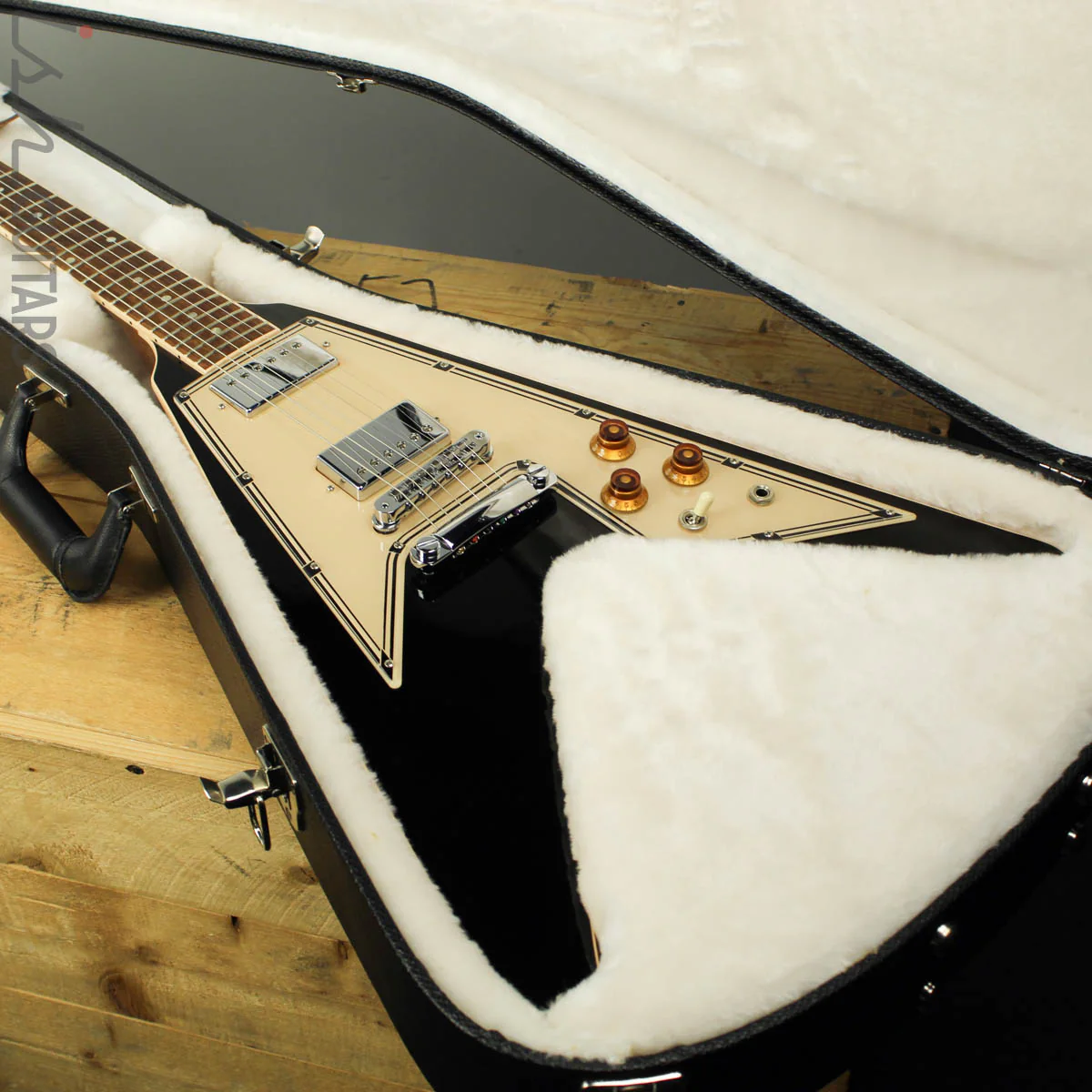 2013 Gibson Grace Potter Signature Flying V Nocturnal Brown (DEMO VIDEO) - Image 10