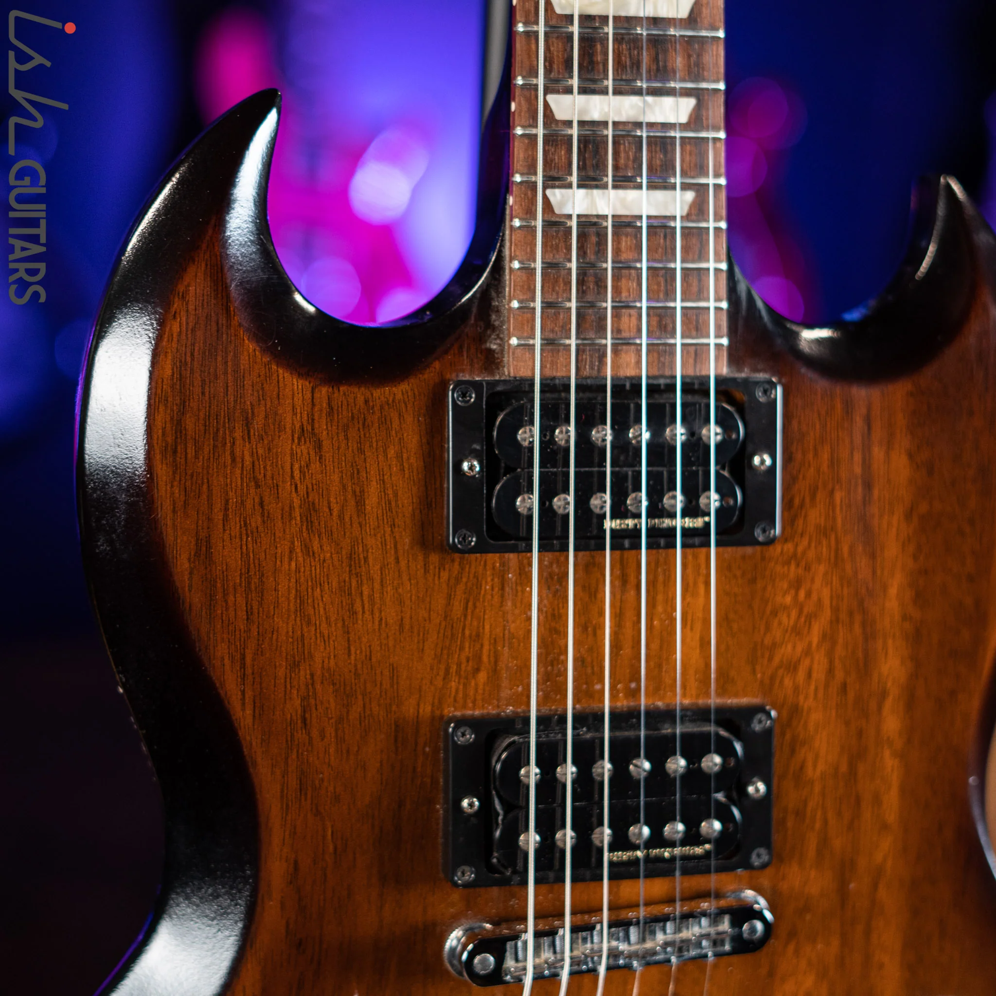 2013 Gibson SG 70’s Tribute Vintage Sunburst w/ Dirty Fingers Pickups - Image 3
