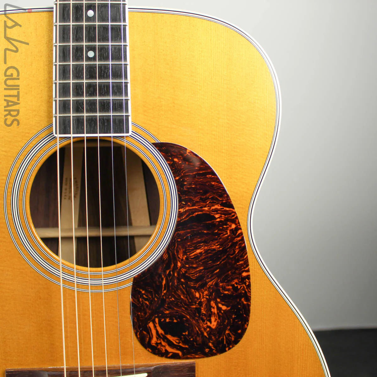 2013 Martin M-36 Acoustic Electric Guitar - Image 4