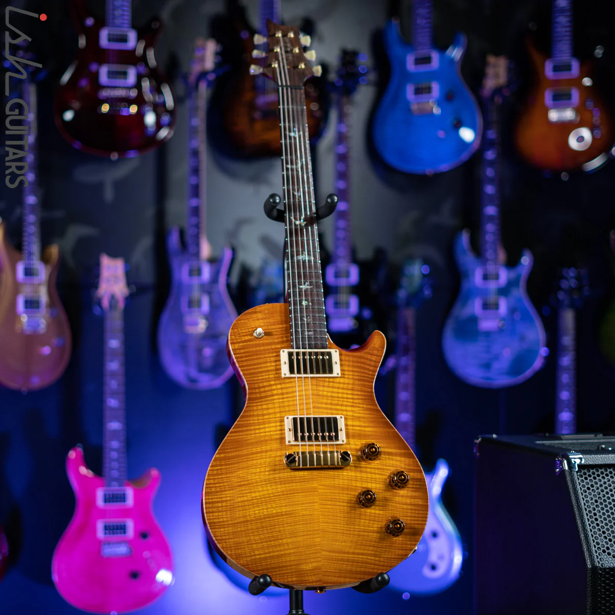 2013 PRS SC 245 Artist McCarty Sunburst Brazilian RW Fretboard - Image 2