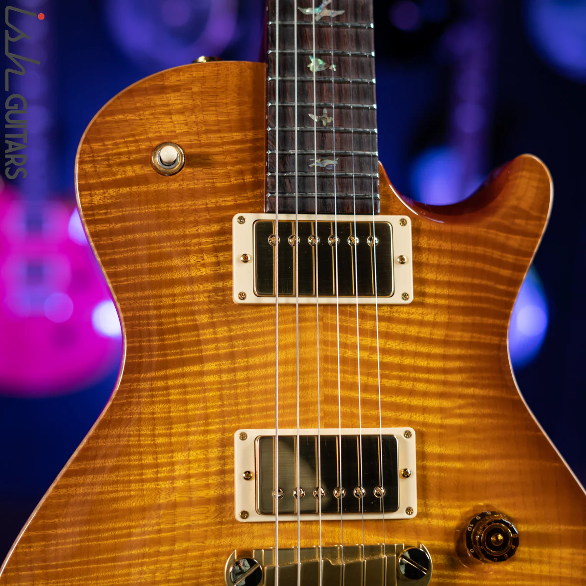 2013 PRS SC 245 Artist McCarty Sunburst Brazilian RW Fretboard - Image 3
