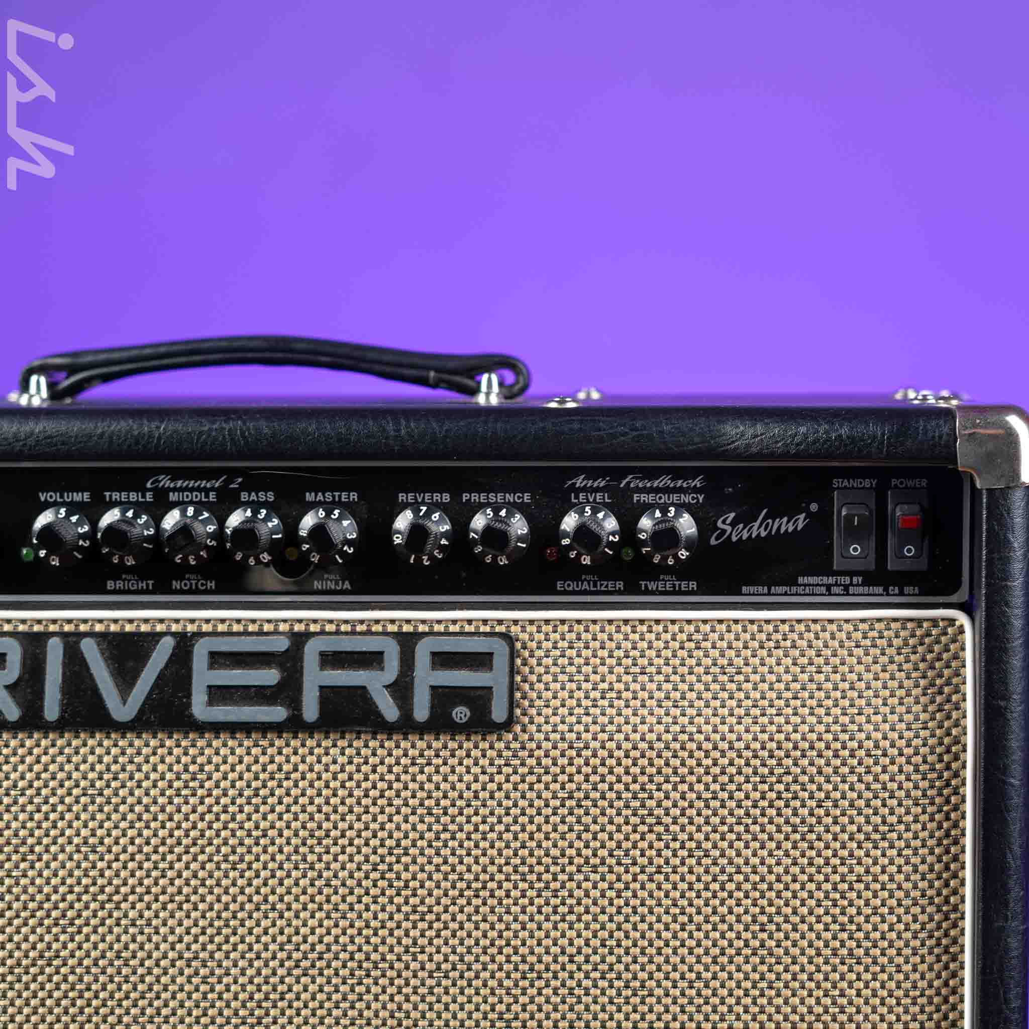 2013 Rivera Sedona 55 All Tube Electric/Acoustic Guitar Combo - Image 3