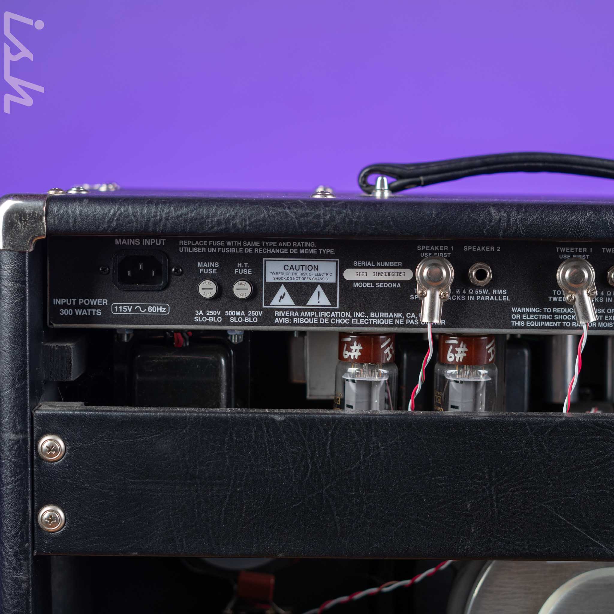 2013 Rivera Sedona 55 All Tube Electric/Acoustic Guitar Combo - Image 7