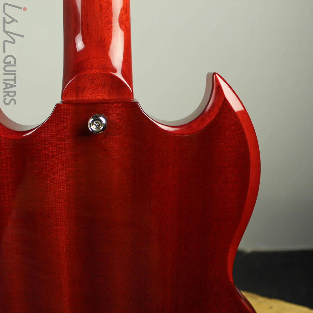 2014 Epiphone G-400 SG Pro Left Handed Cherry w/ Bigsby - Image 10