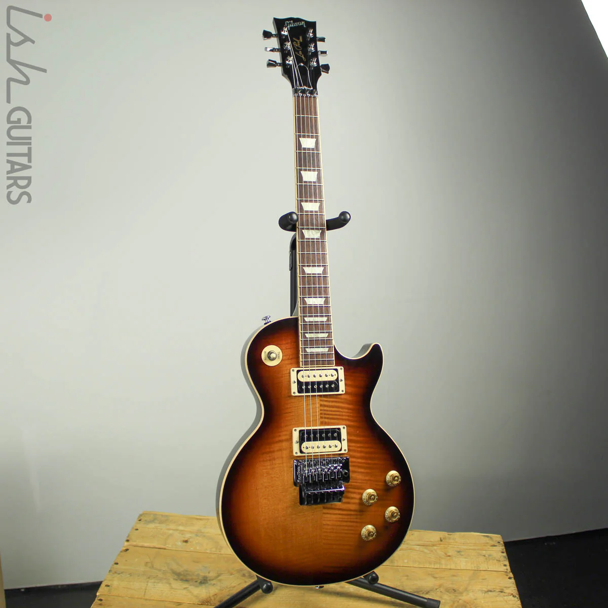 2014 Gibson Les Paul Traditional Pro II Floyd Rose Desert Burst - Image 2