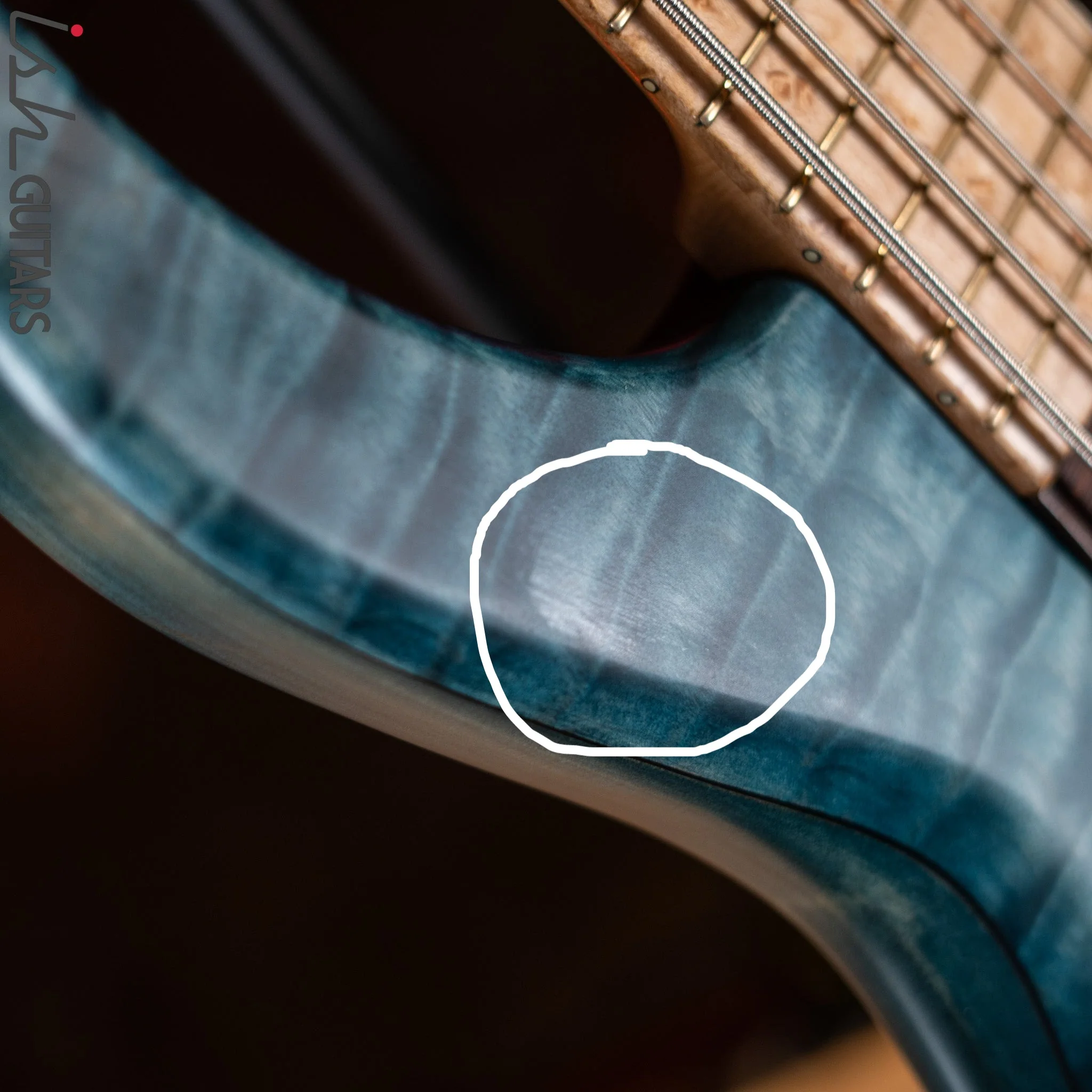 2014 MTD Saratoga Norm Stockton Signature 5-String Bass #5 - Image 9