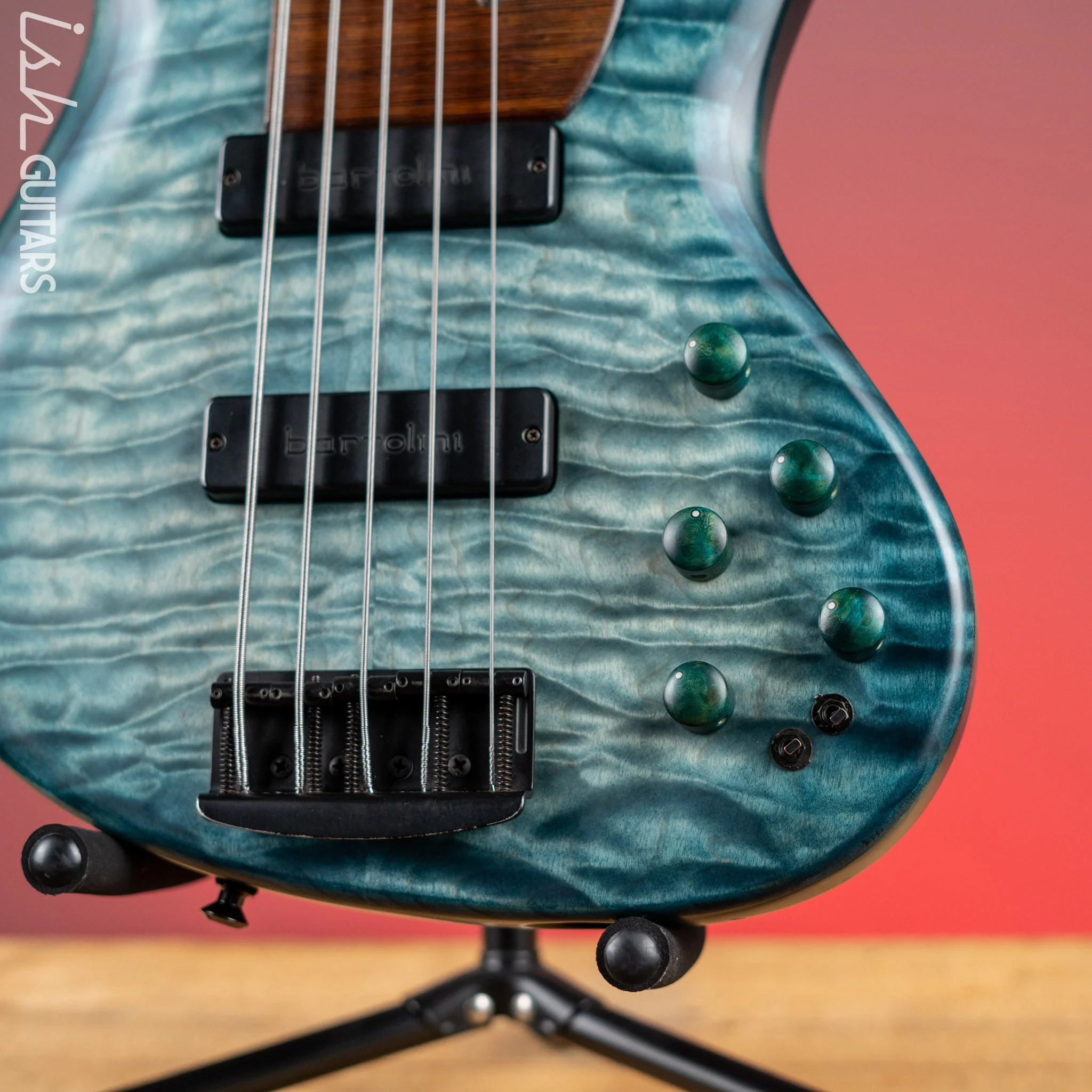 2014 MTD Saratoga Norm Stockton Signature 5-String Bass #5 - Image 4
