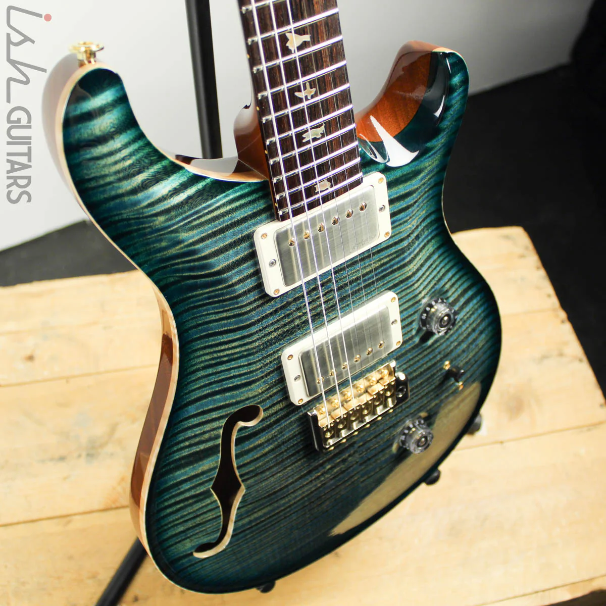 2014 Paul Reed Smith PRS Private Stock Custom 24 Semihollow - Image 9