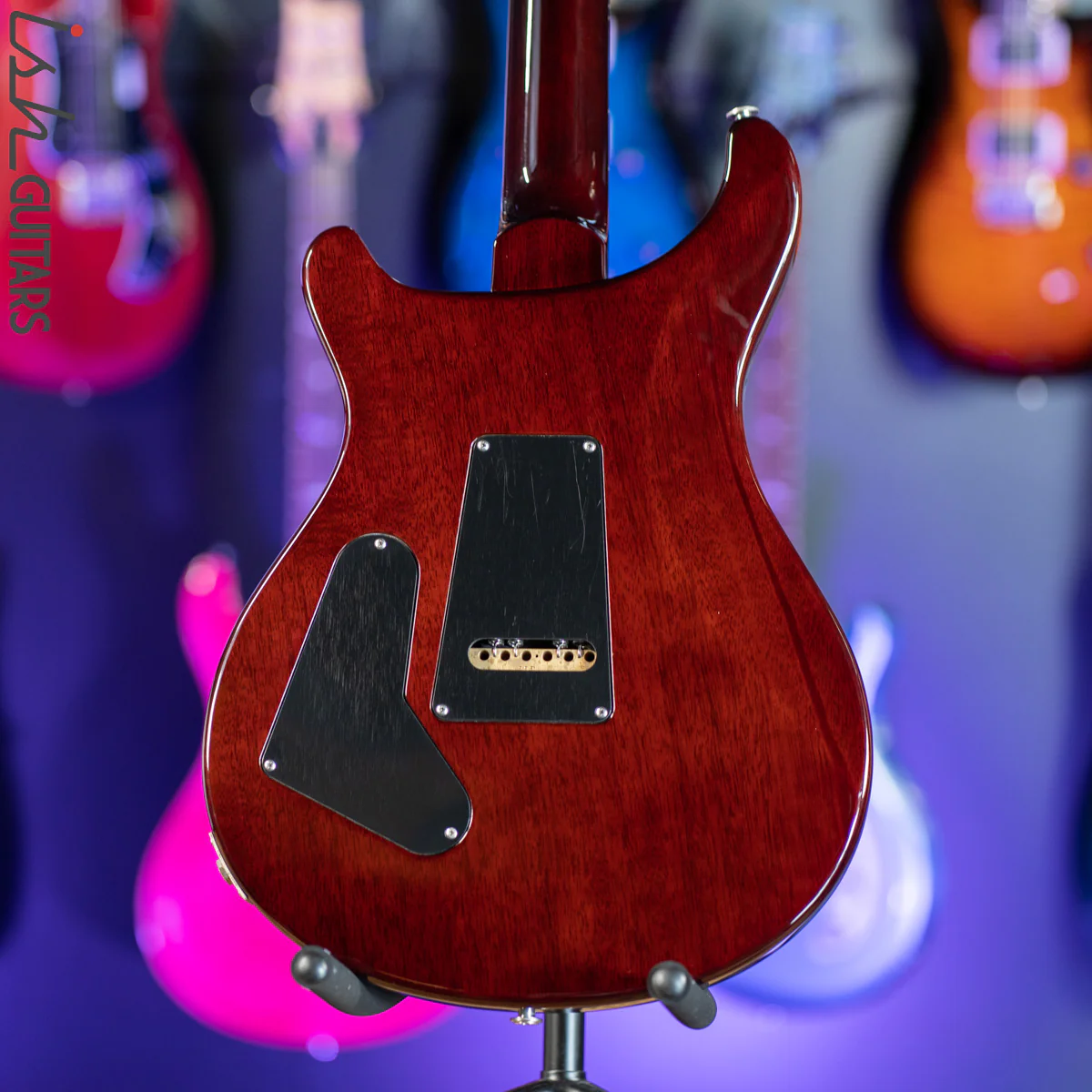 2014 PRS Custom 24 Black Gold Burst Wrap - Image 13