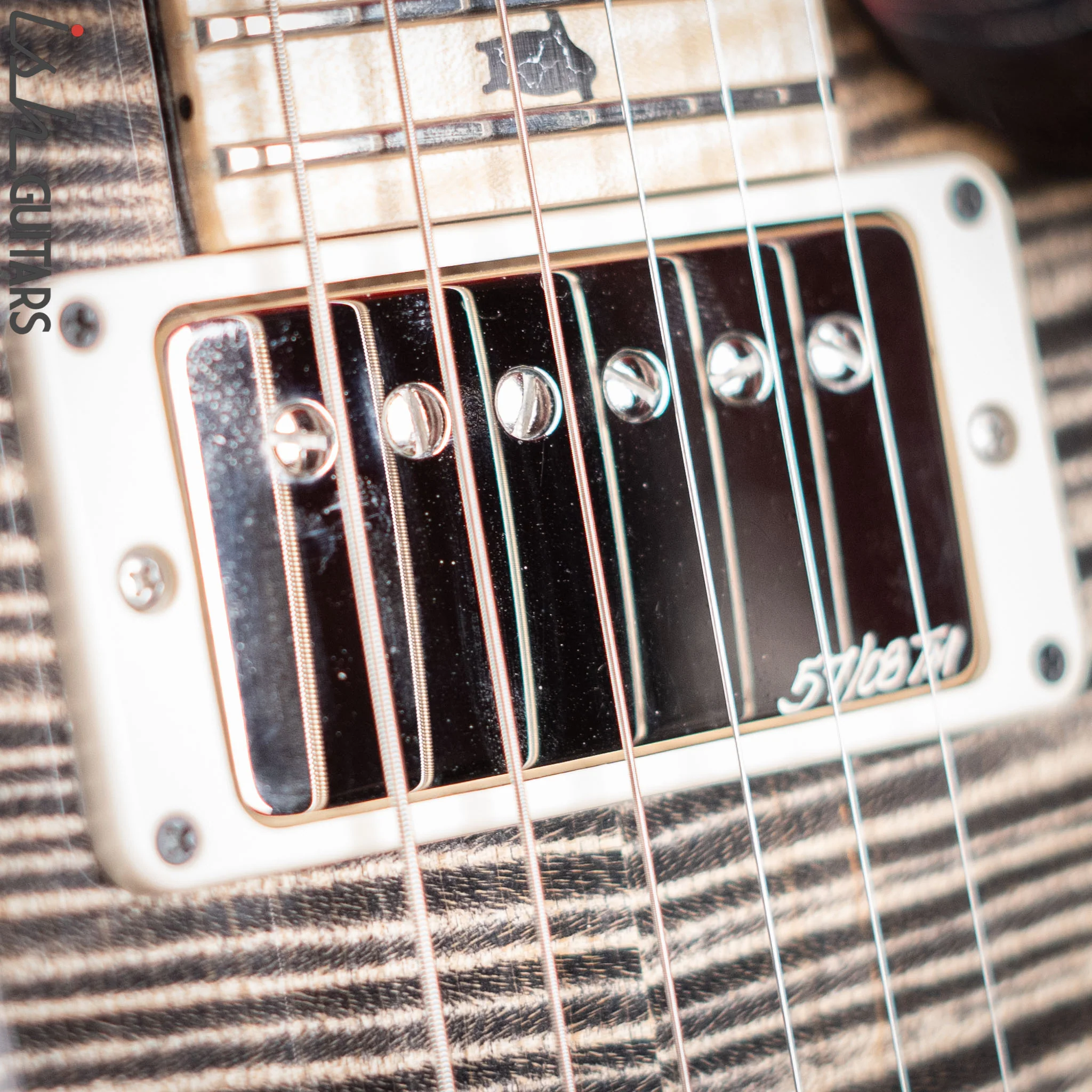 2014 PRS Custom 24 Private Stock  Charcoal Smoked Burst - Image 14
