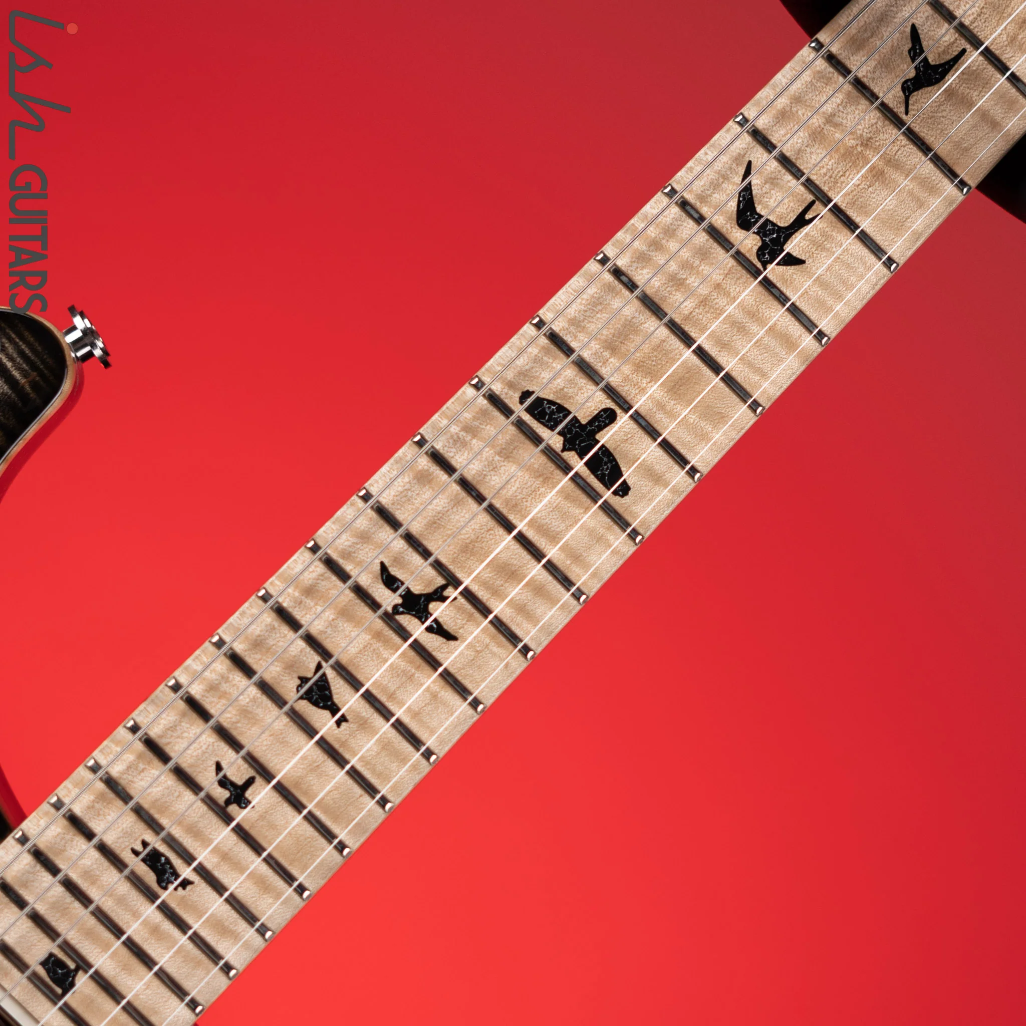 2014 PRS Custom 24 Private Stock  Charcoal Smoked Burst - Image 5