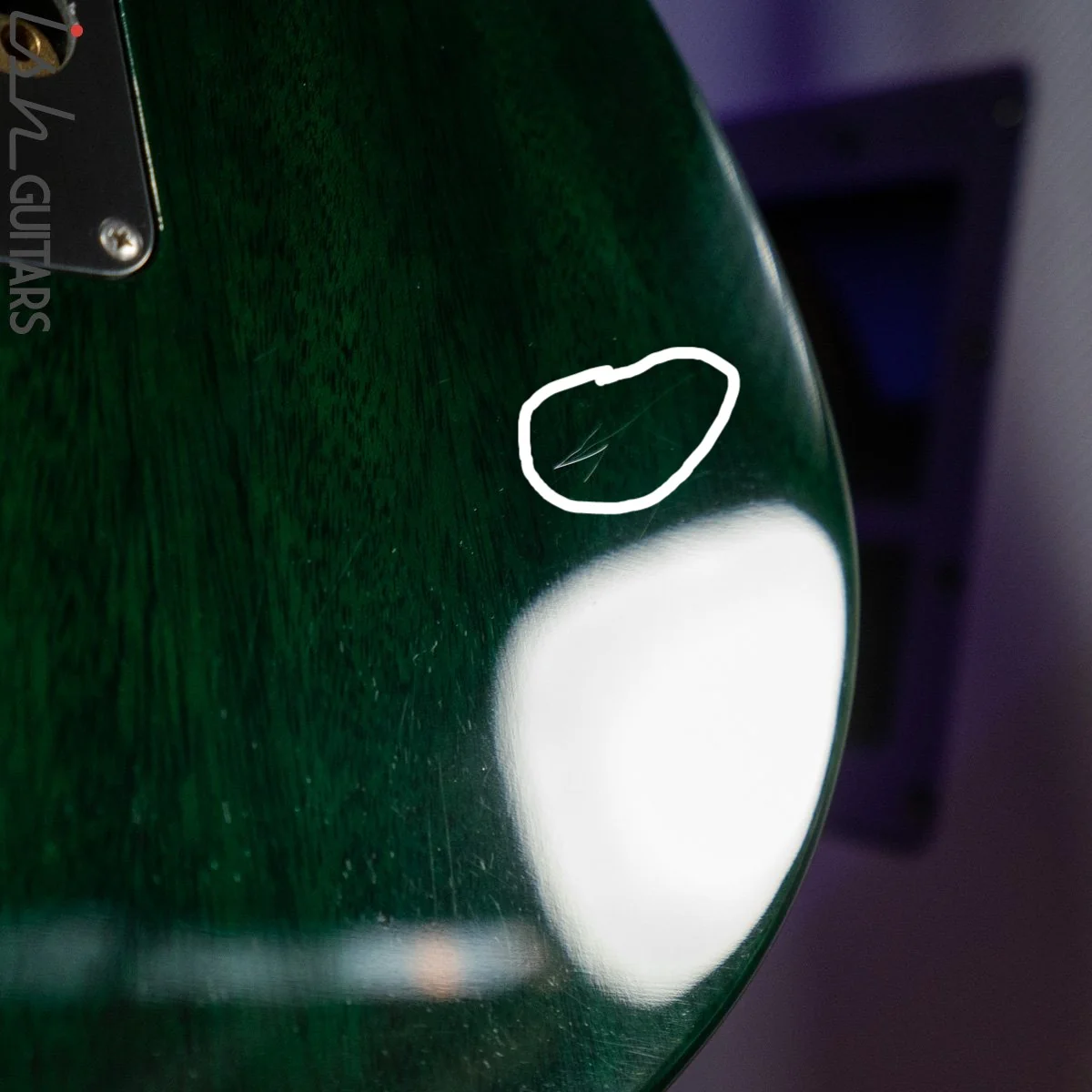 2014 PRS Experience Custom 24 Semi-Hollow 10 Top Jade Green - Image 11