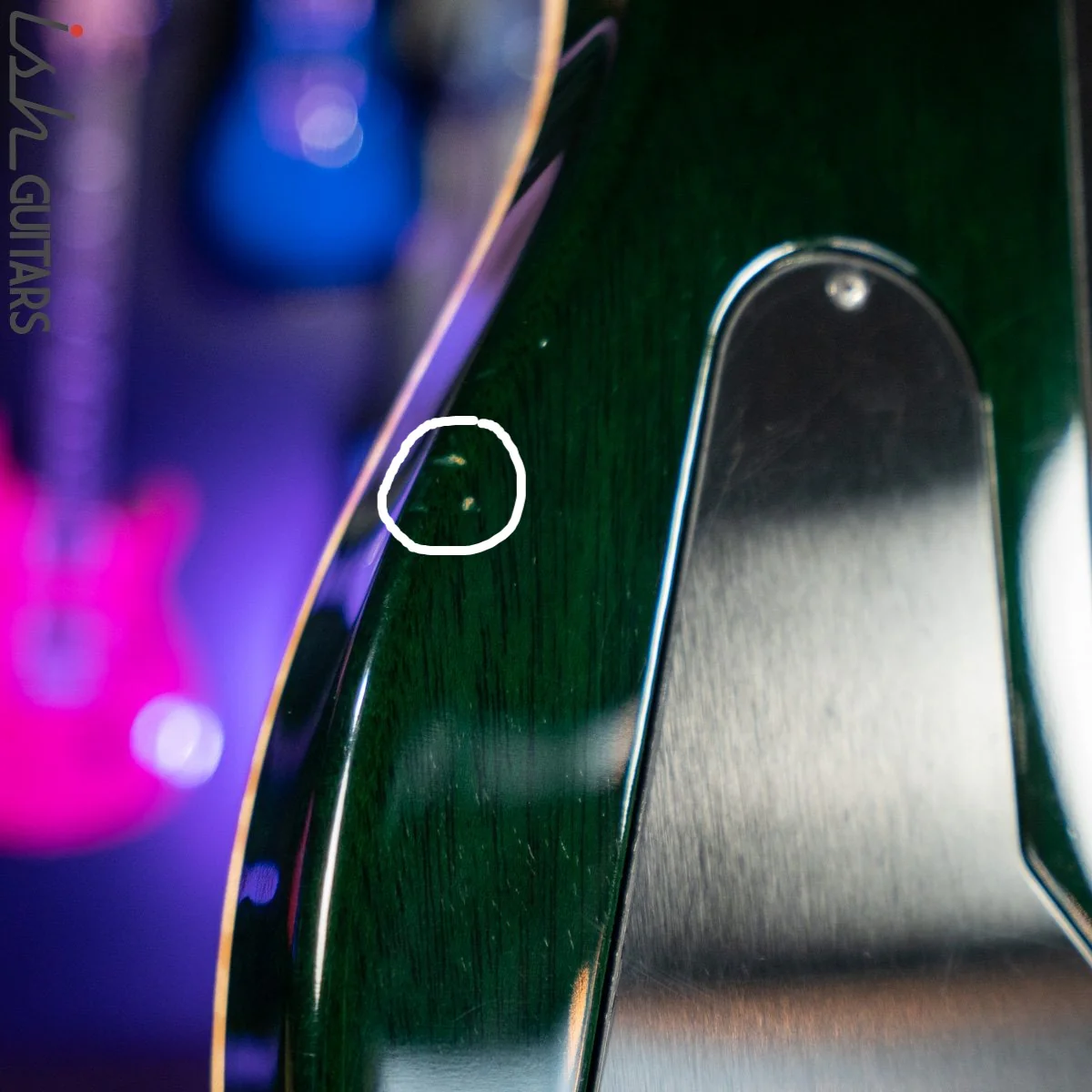 2014 PRS Experience Custom 24 Semi-Hollow 10 Top Jade Green - Image 9