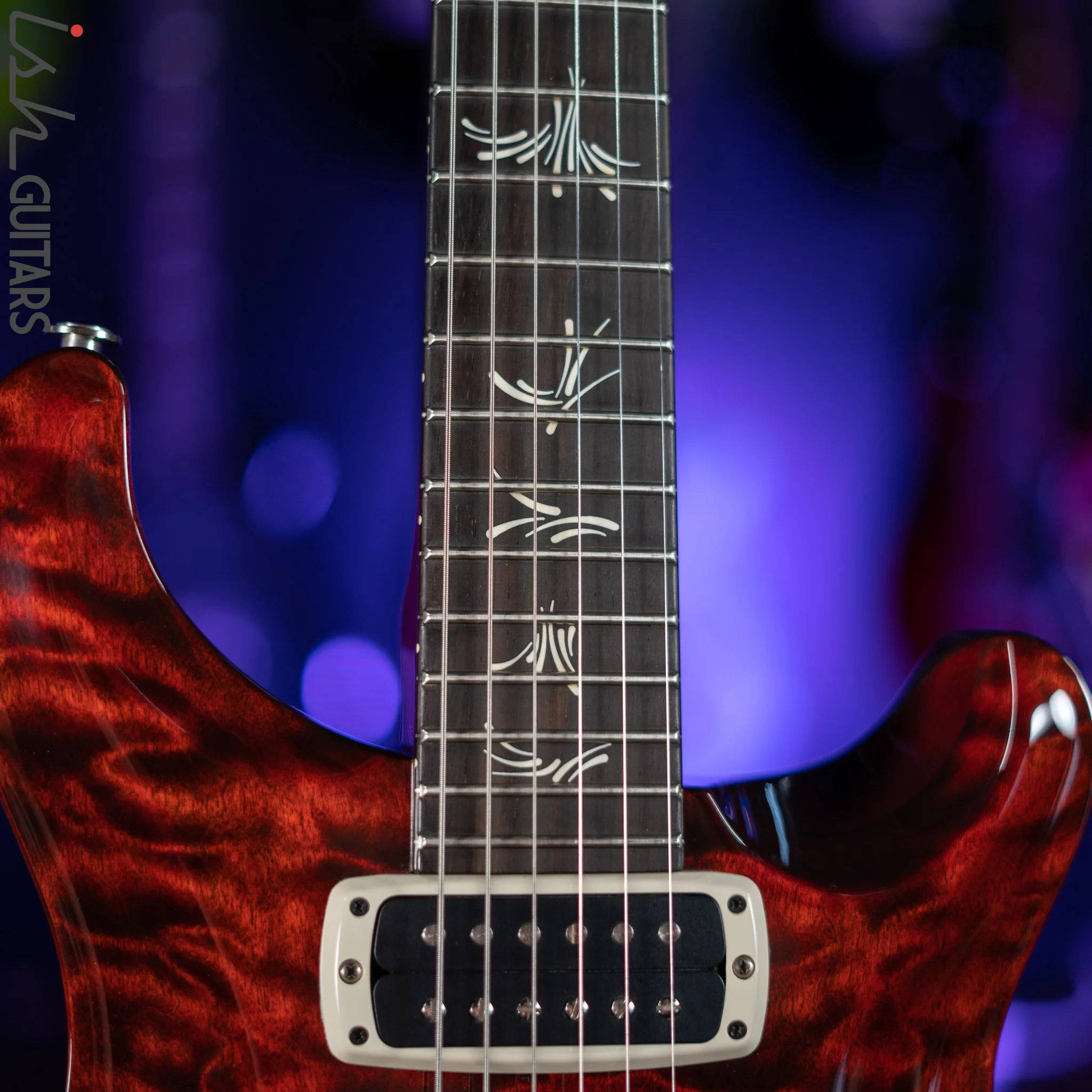 2014 PRS Paul’s Guitar Quilt Fire Red - Image 5