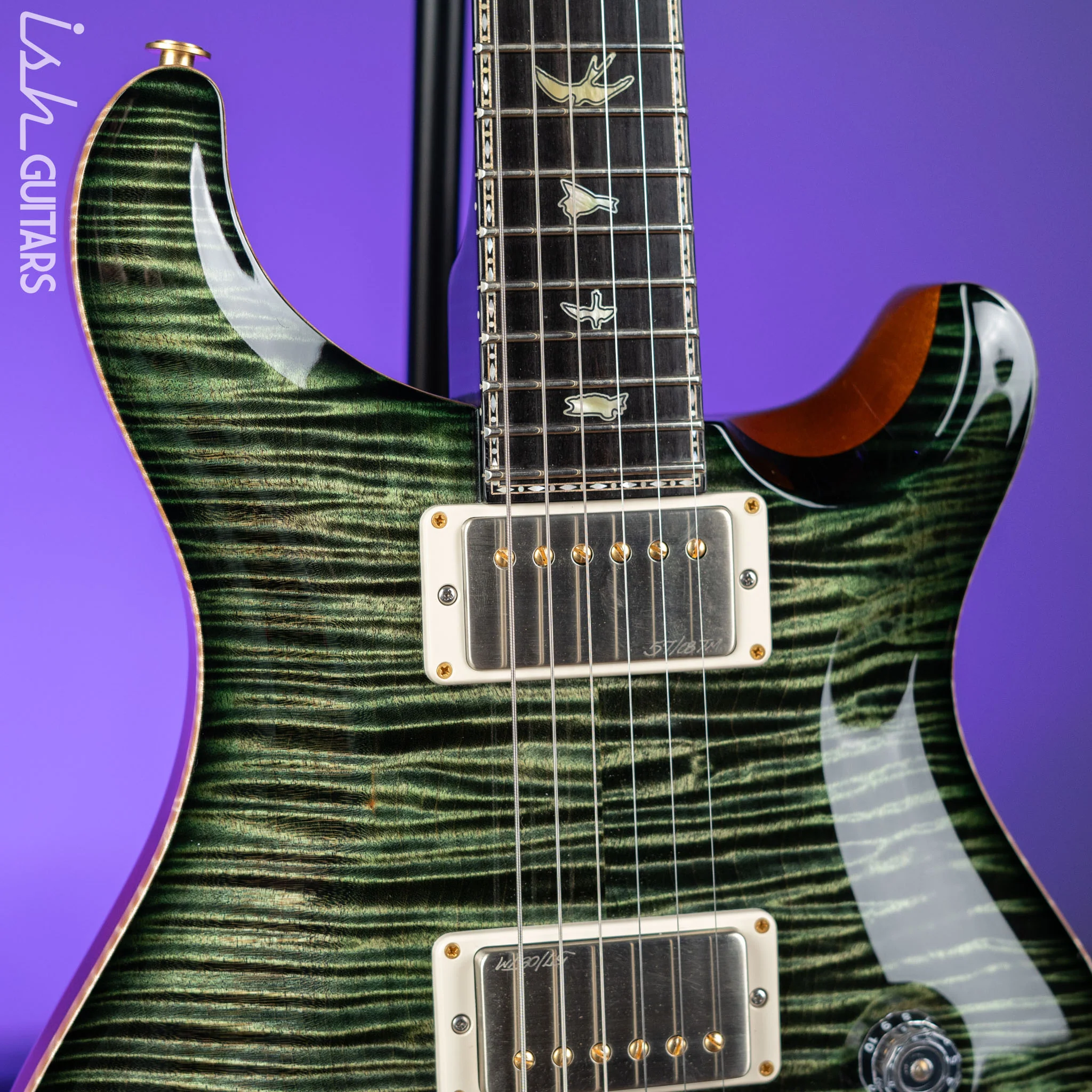 2014 PRS Private Stock Violin II Sage Smoked Burst - Image 3