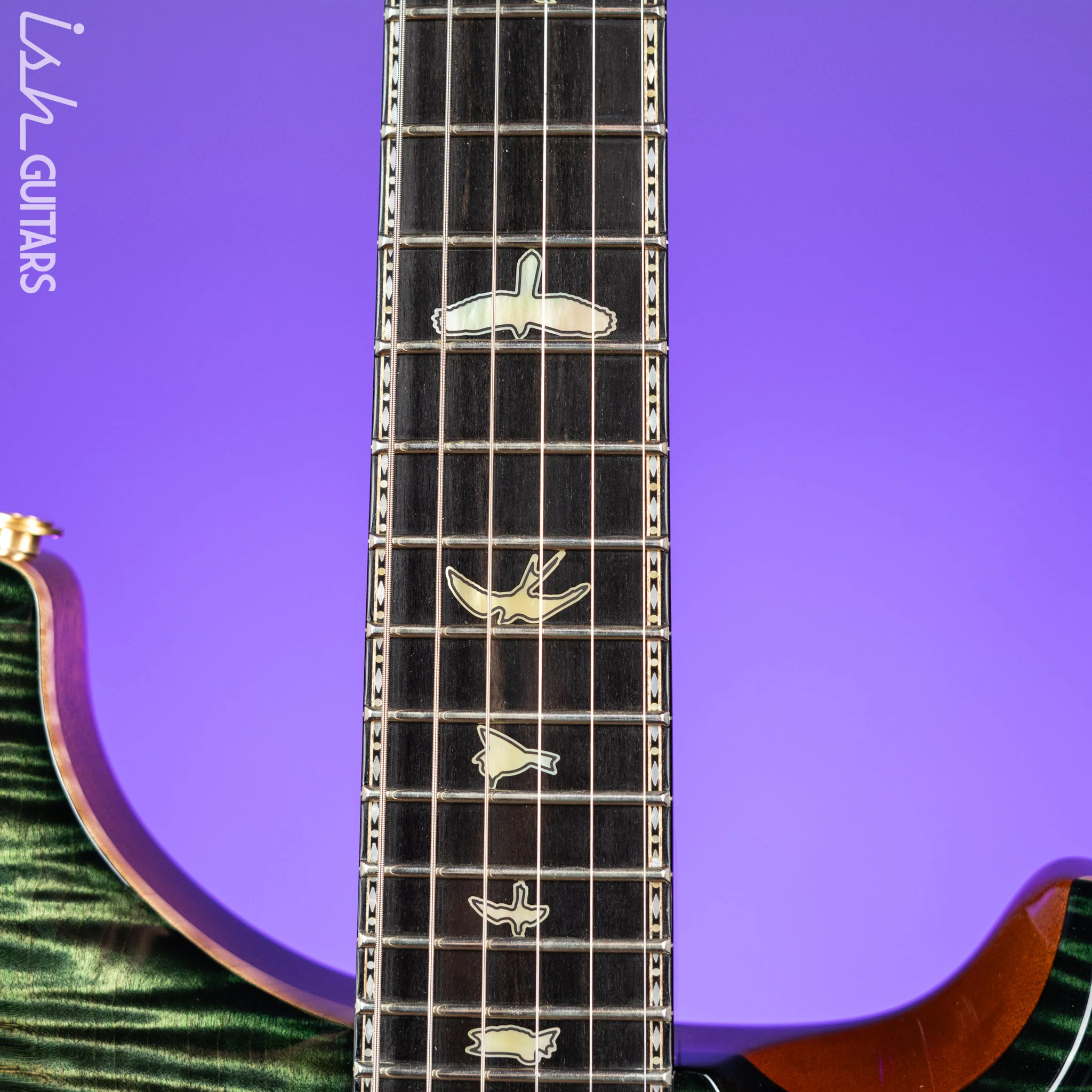 2014 PRS Private Stock Violin II Sage Smoked Burst - Image 5