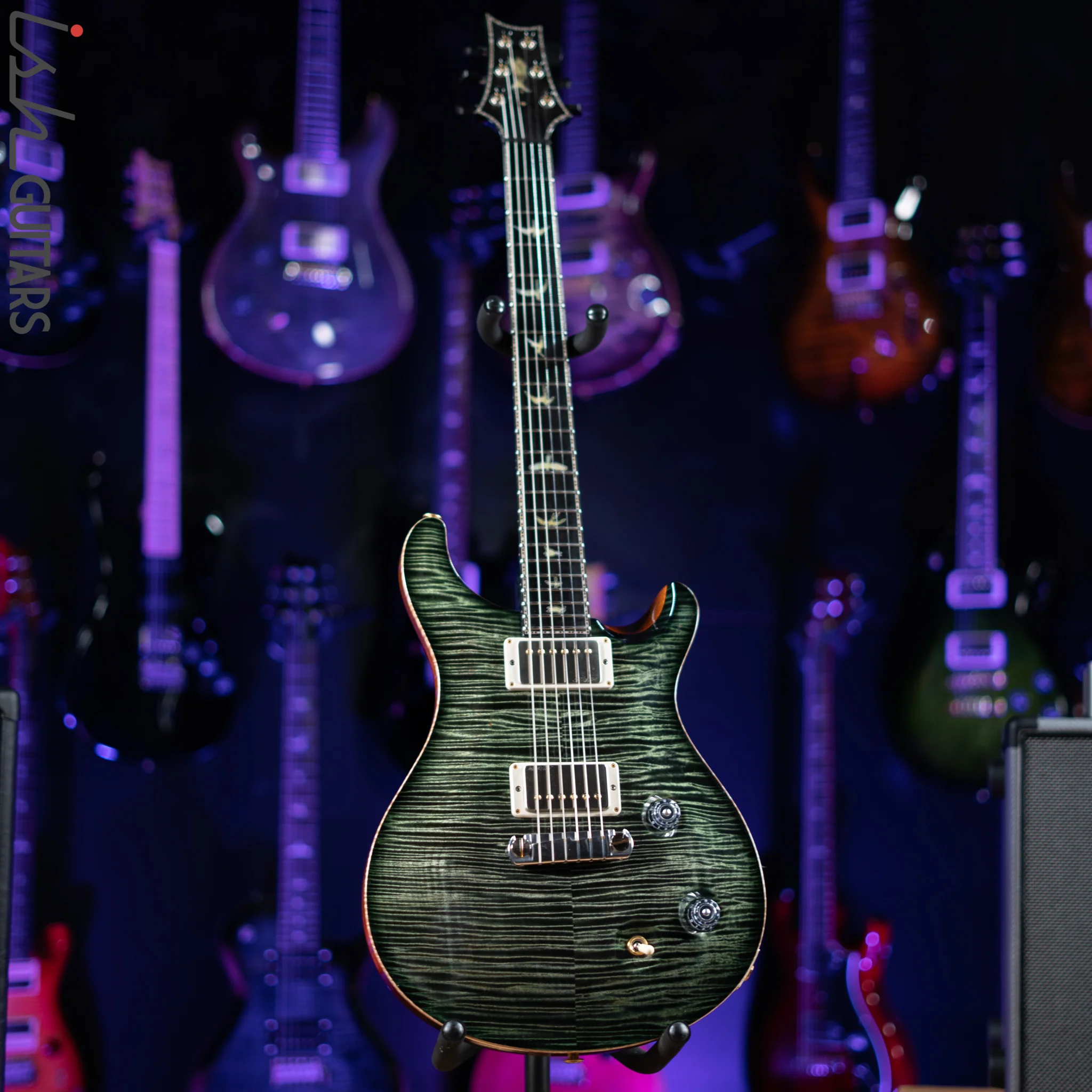 2014 PRS Private Stock Violin II Sage Smoked Burst - Image 2