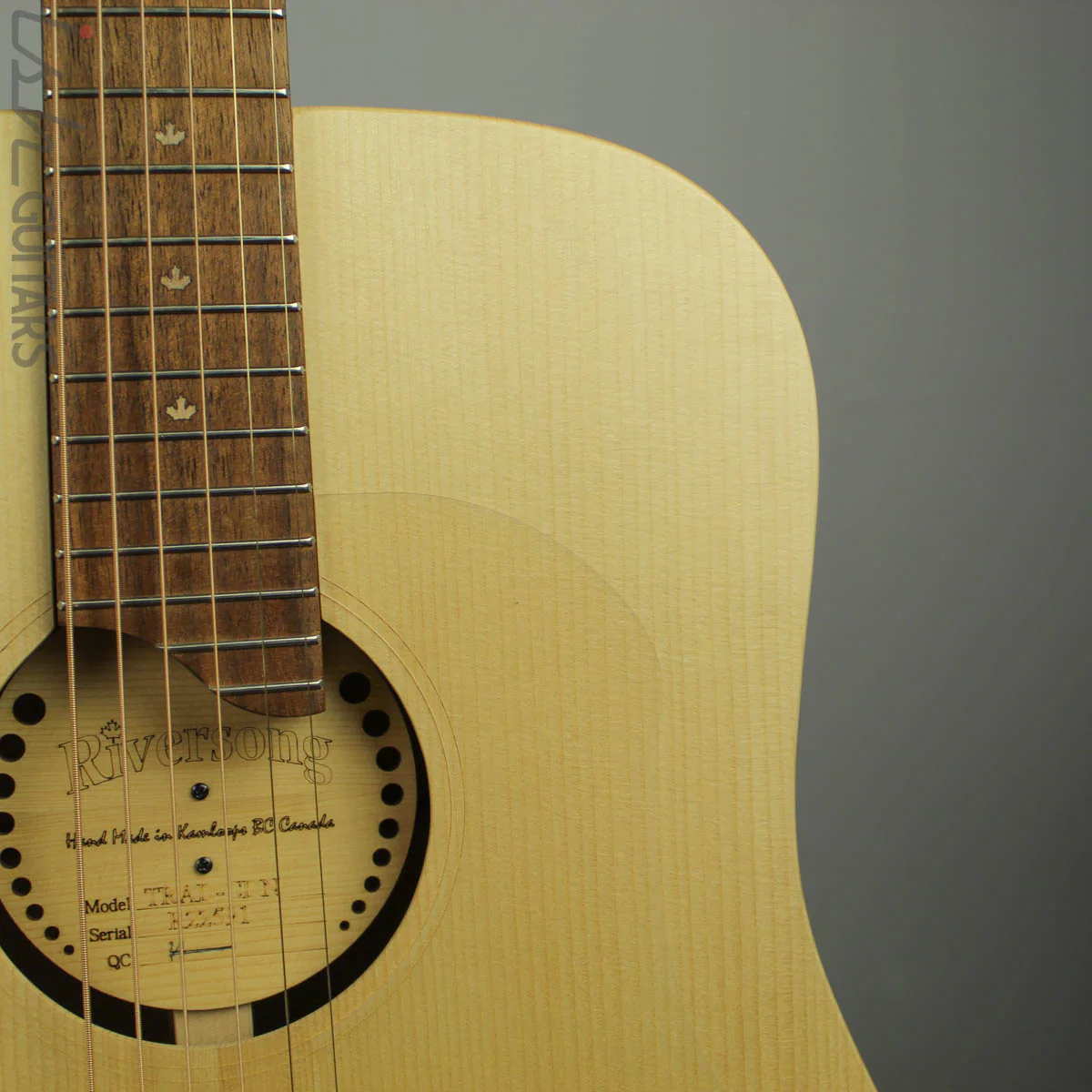 2014 Riversong Tradition Canadian Performance Acoustic Guitar w/ NeckNology - Image 3