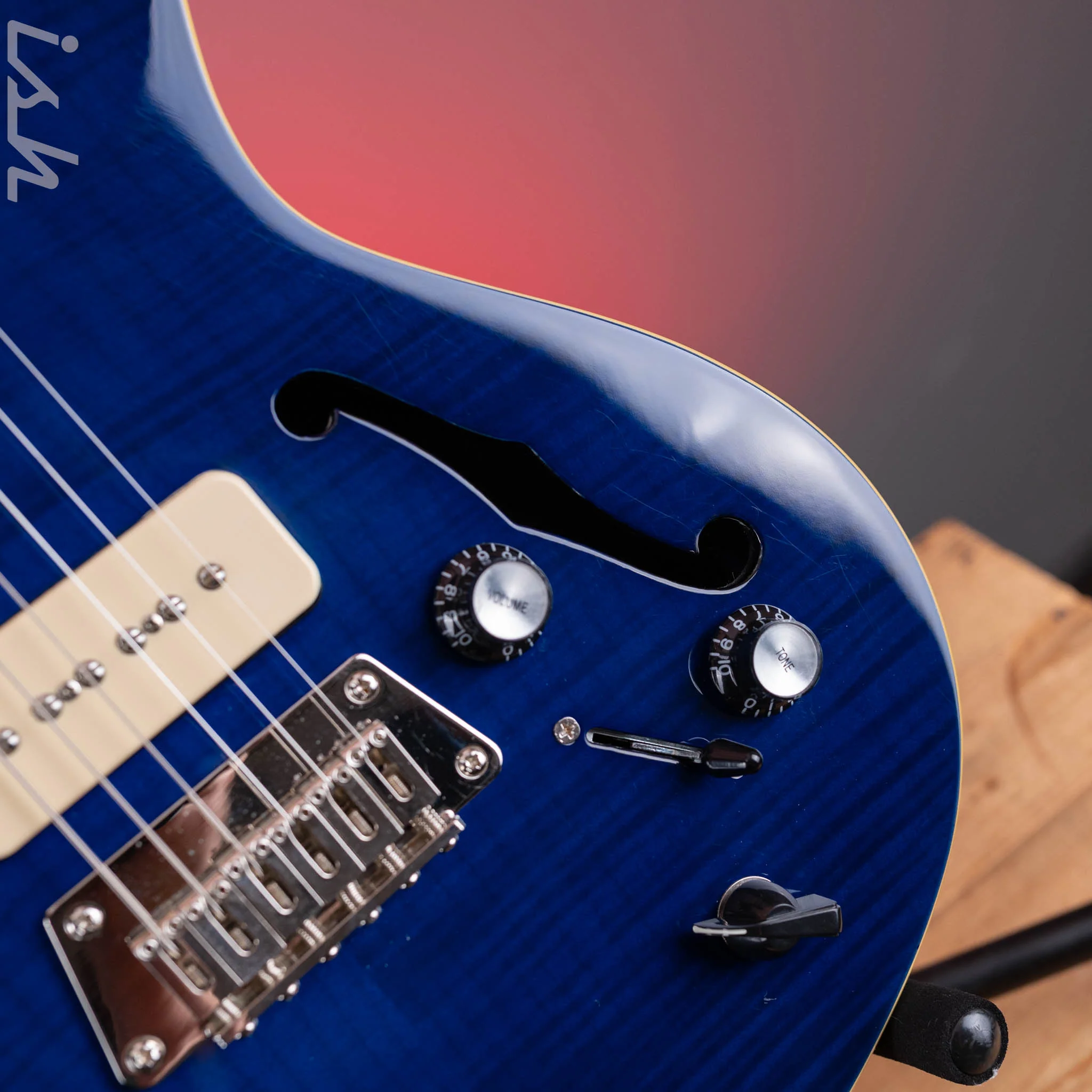 2015 Epiphone Blueshawk Deluxe Midnight Sapphire - Image 7