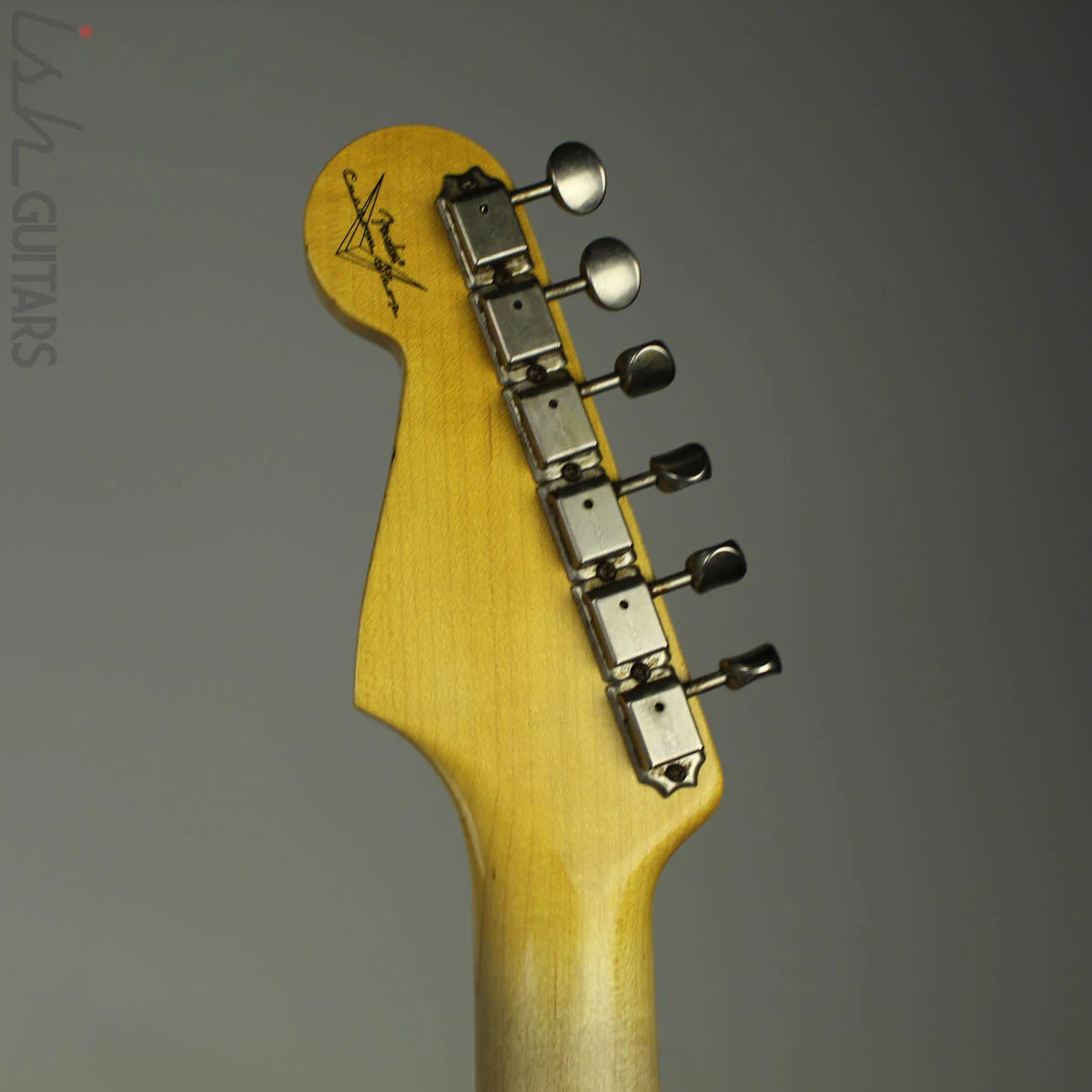 2015 Fender Strat Ancho Poblano Relic Custom Shop 2-Color Sunburst - Image 12