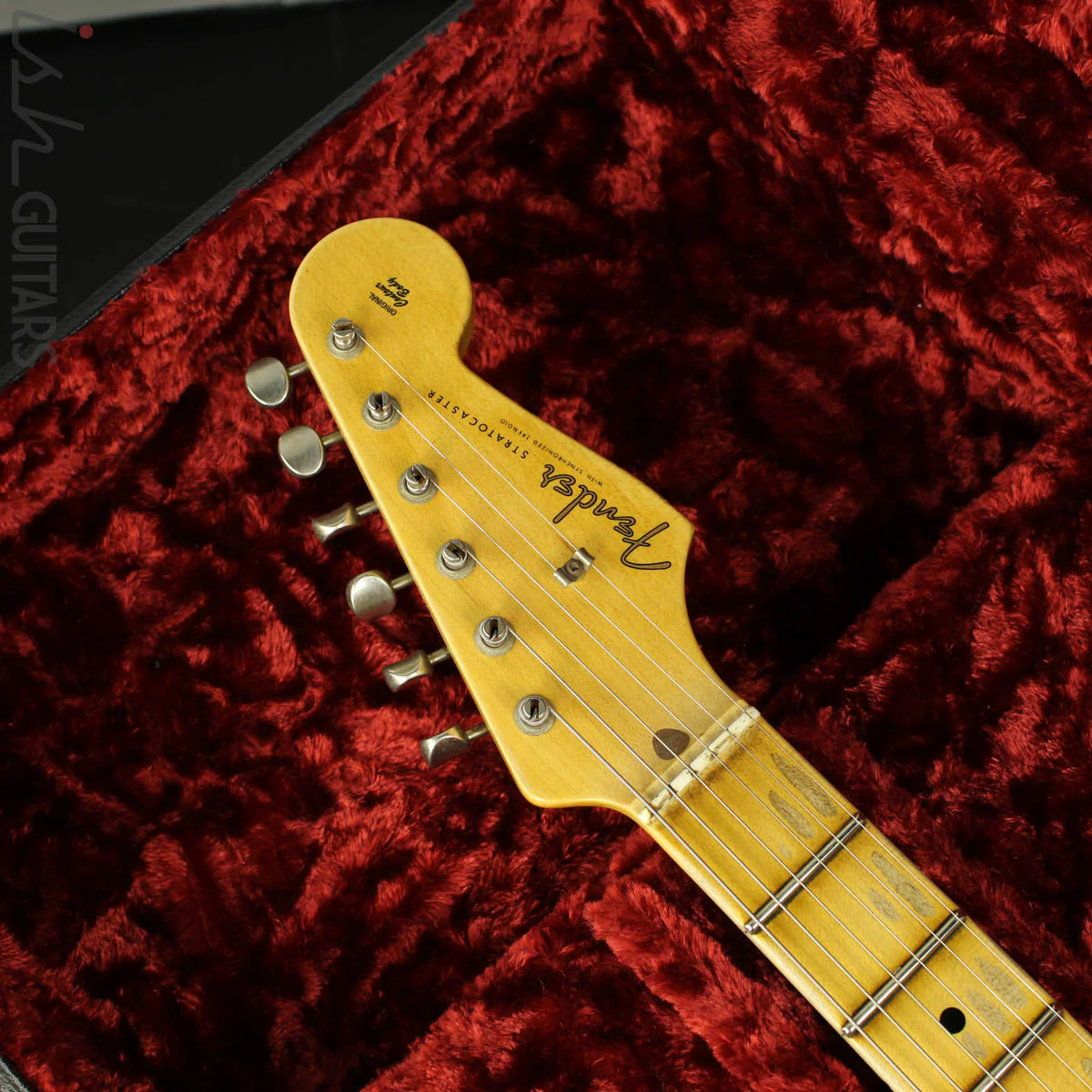 2015 Fender Strat Ancho Poblano Relic Custom Shop 2-Color Sunburst - Image 15