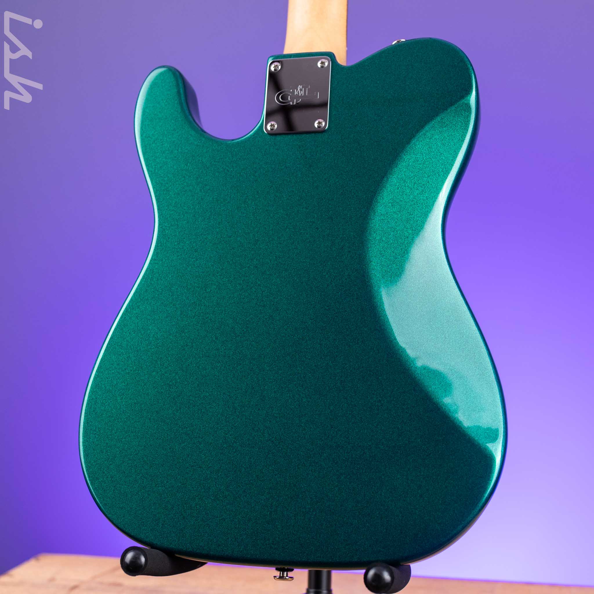 2015 G&L ASAT Special Custom Emerald Green Metallic - Image 7