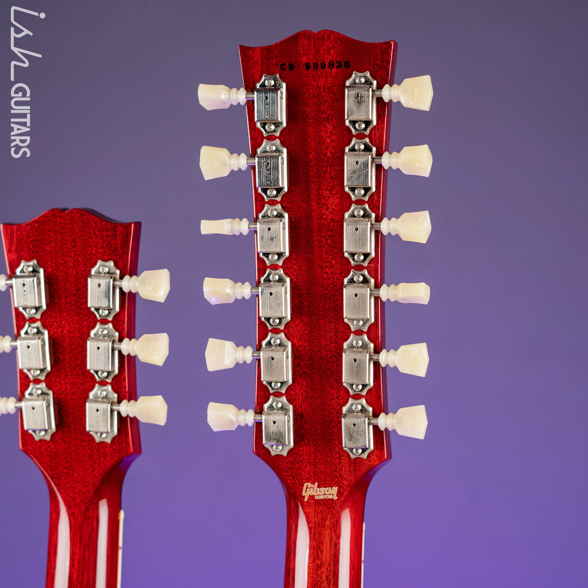 2015 Gibson Custom Shop EDS-1275 Double Neck Cherry Red - Image 17