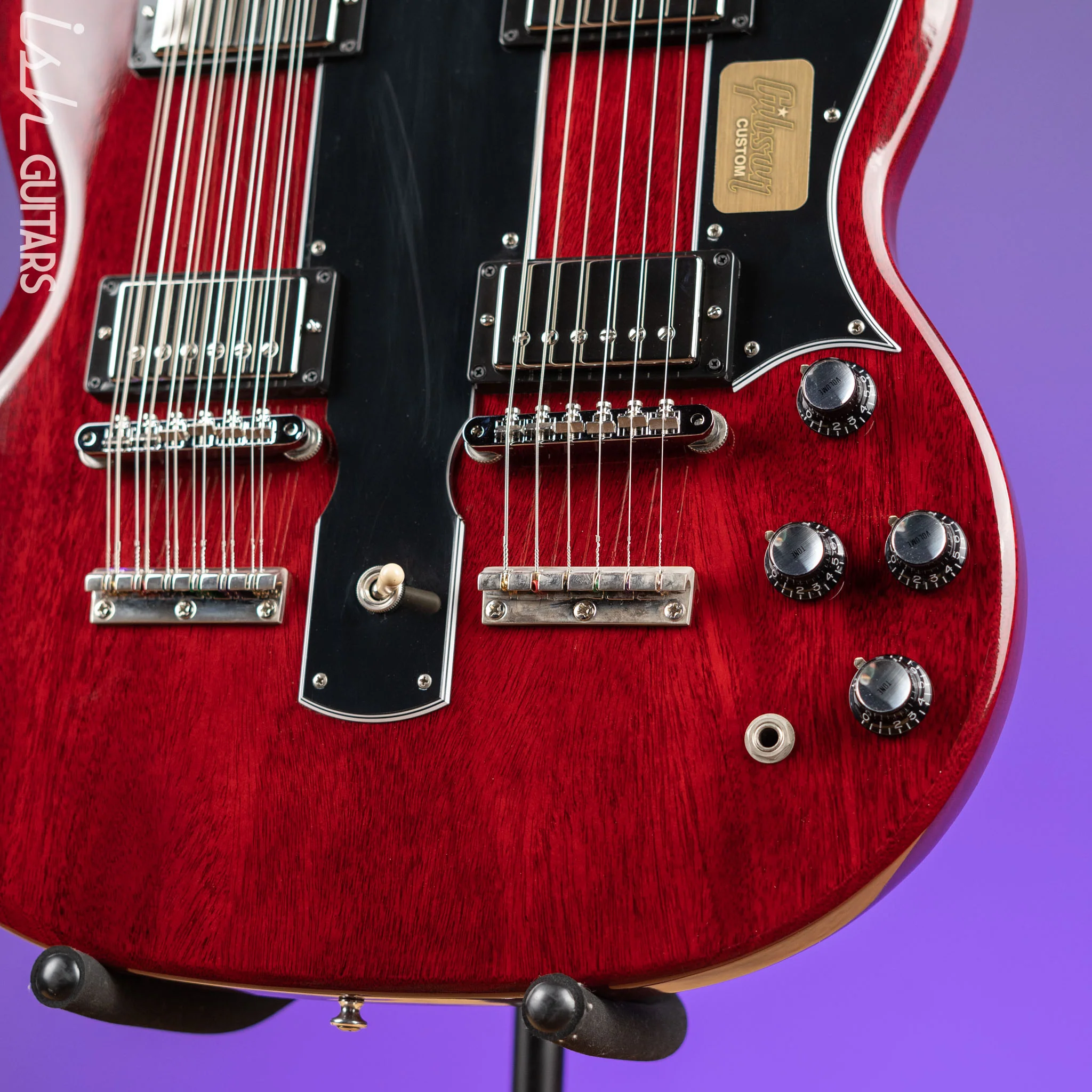 2015 Gibson Custom Shop EDS-1275 Double Neck Cherry Red - Image 4