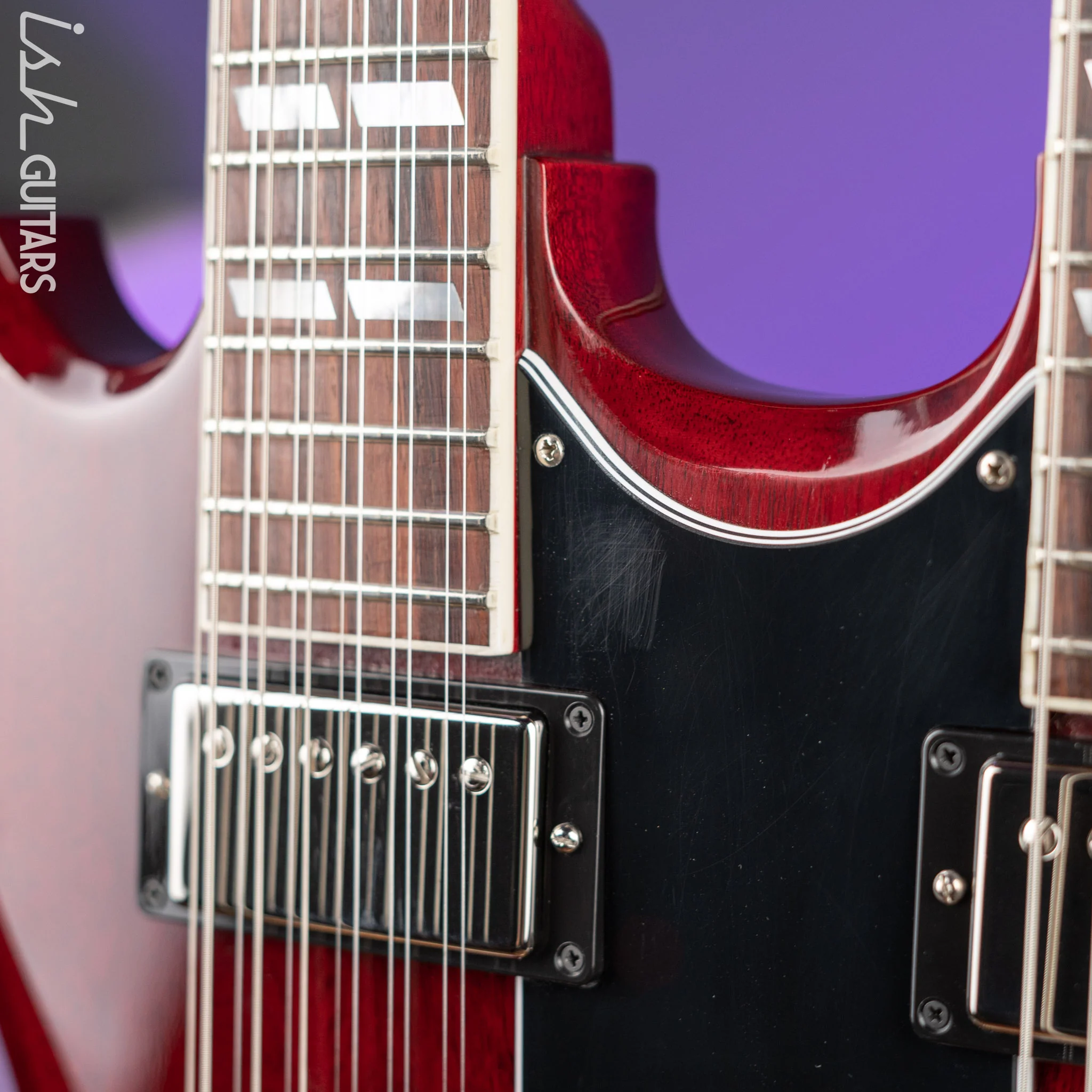 2015 Gibson Custom Shop EDS-1275 Double Neck Cherry Red - Image 5