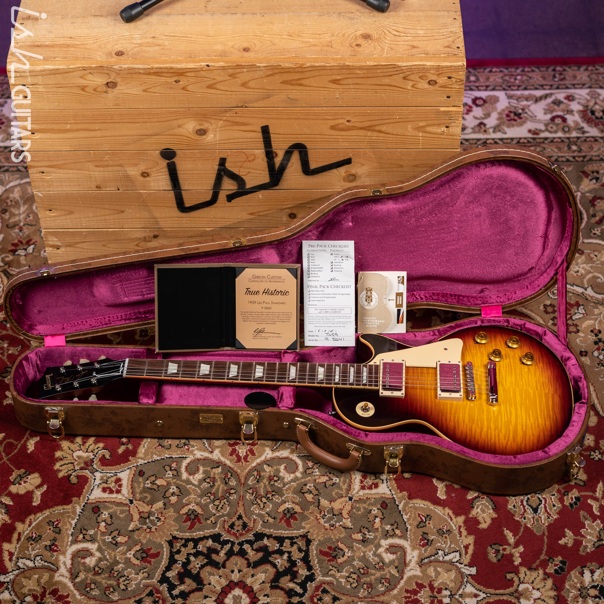 2015 Gibson Les Paul R9 True Historic Sunburst - Image 14