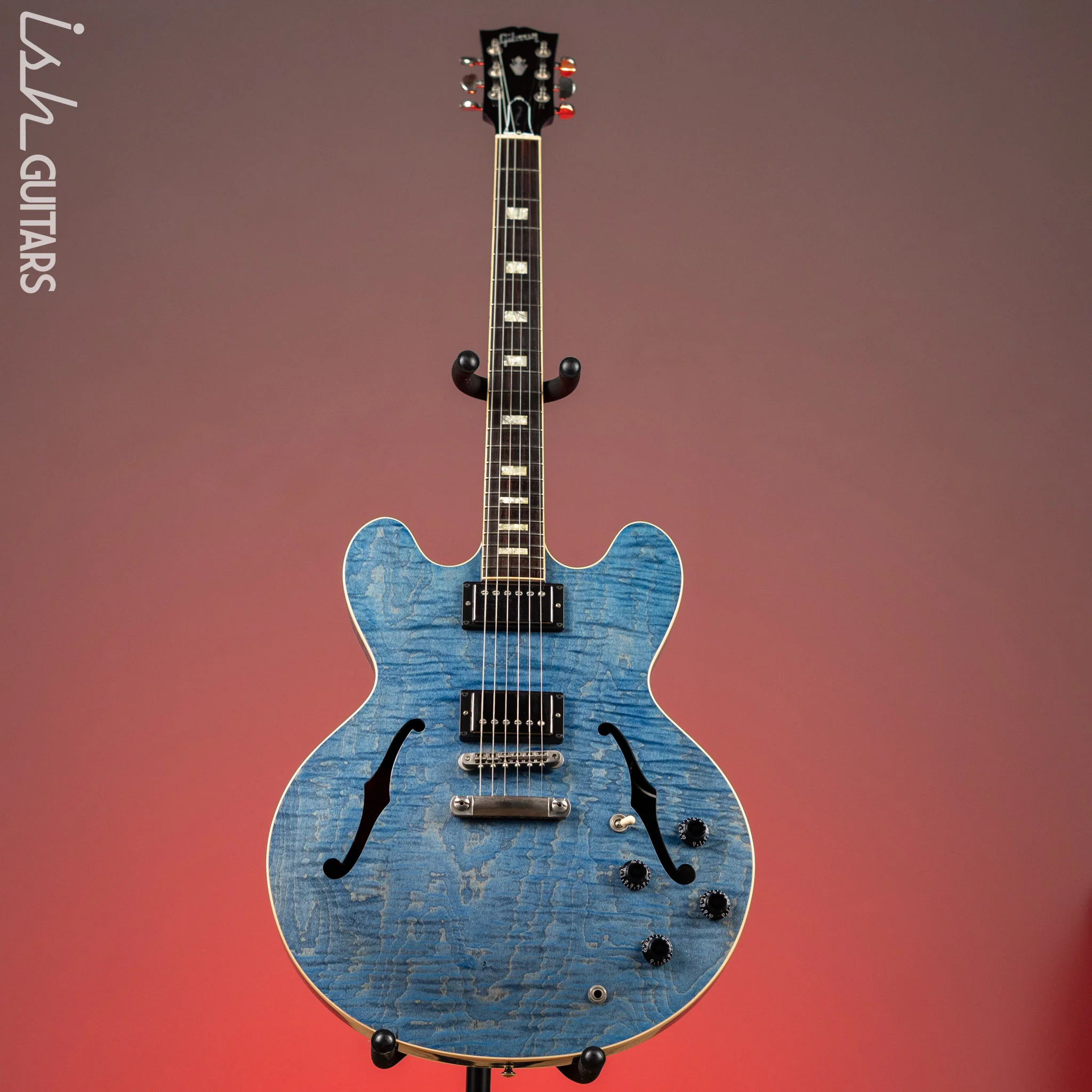 2015 Gibson Memphis ES-335 Indigo Stain - Image 2