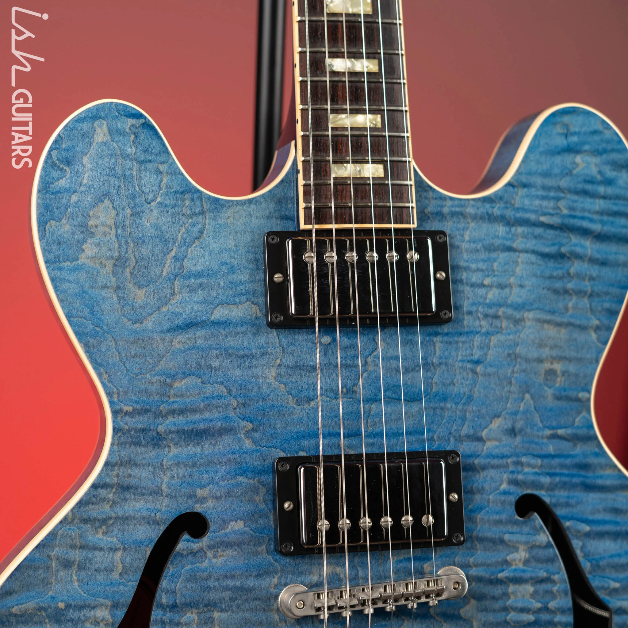 2015 Gibson Memphis ES-335 Indigo Stain - Image 3