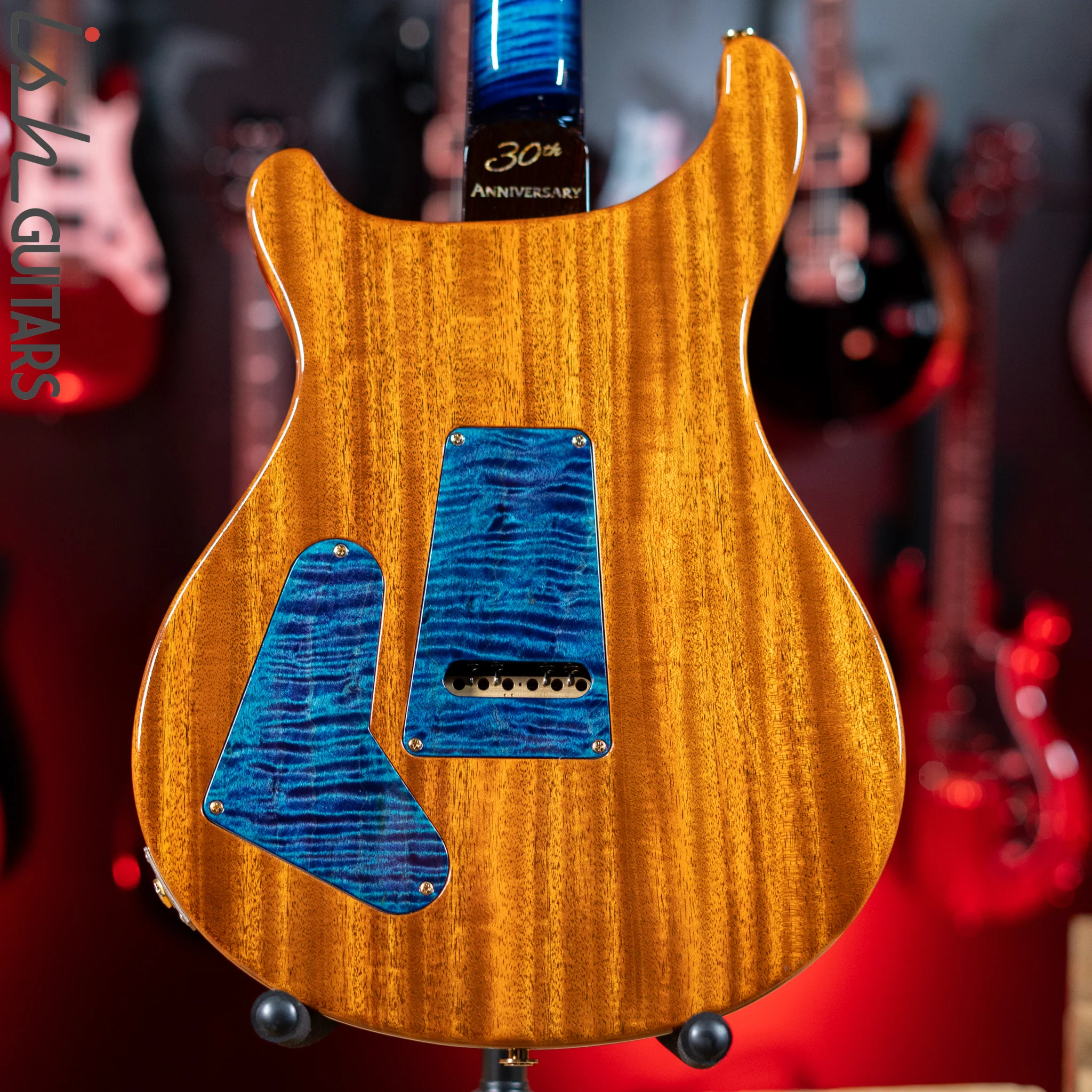 2015 PRS Collection Series IX McCarty Trem Curly Maple Aqua Violet Smoked Burst - Image 11