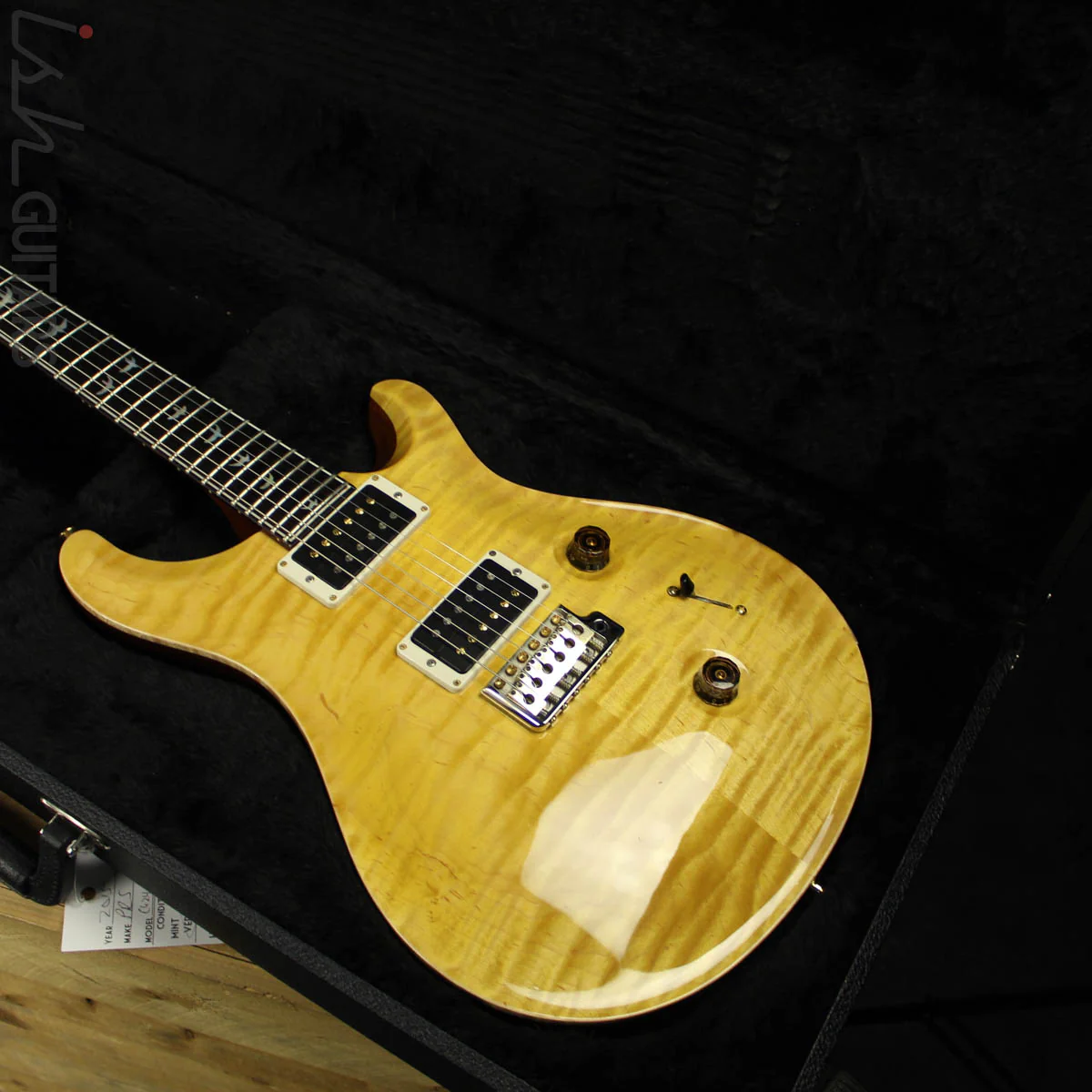 2015 PRS Custom 24 30th Anniversary Honey Yellow - Image 19