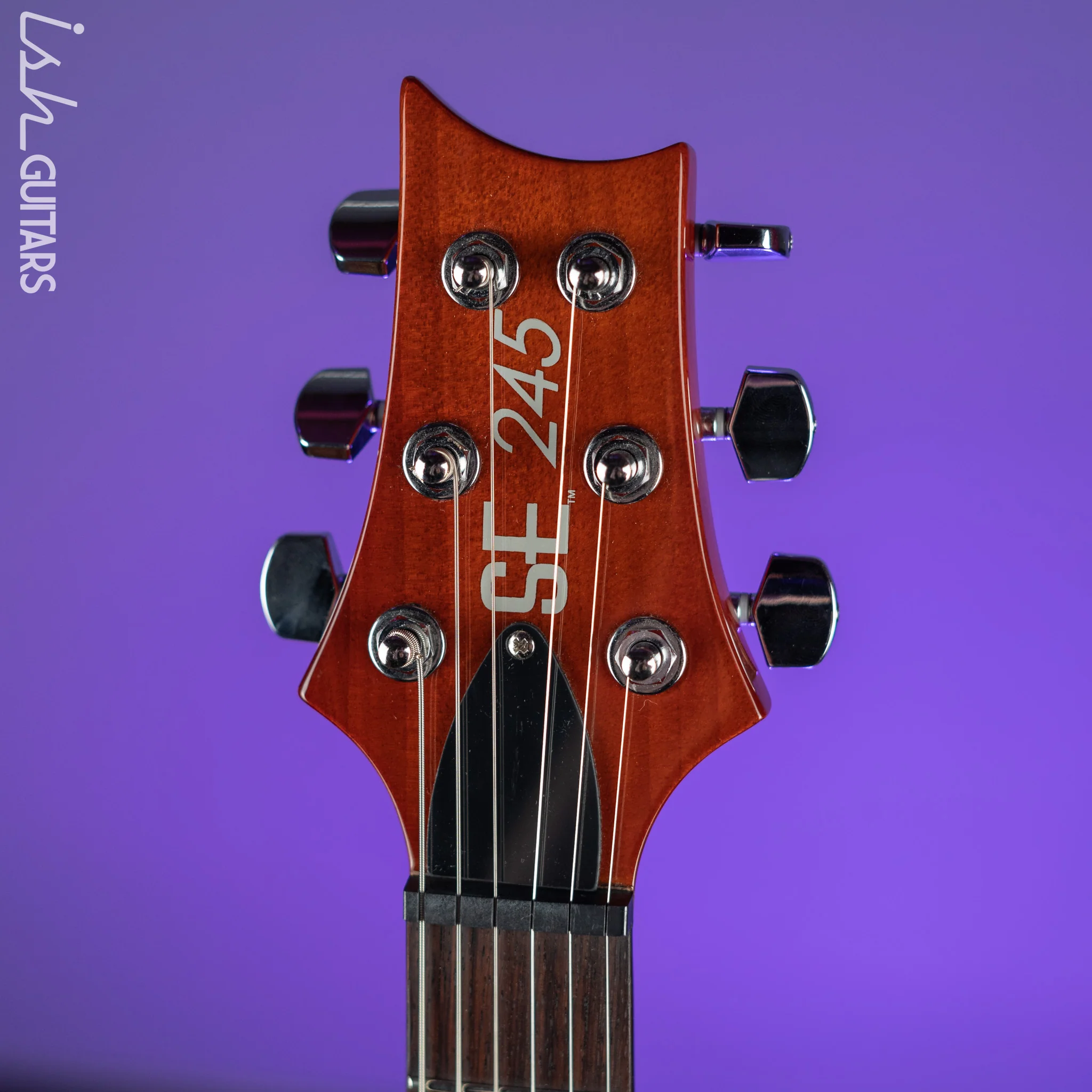 2015 PRS SE 245 Singlecut Soapbar Tobacco Sunburst - Image 5