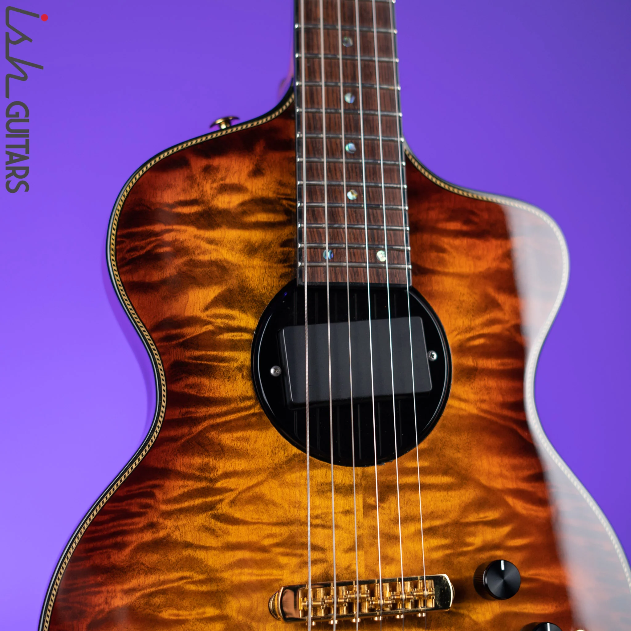 2015 Rick Turner Model 1 Quilted Maple Burst - Image 3