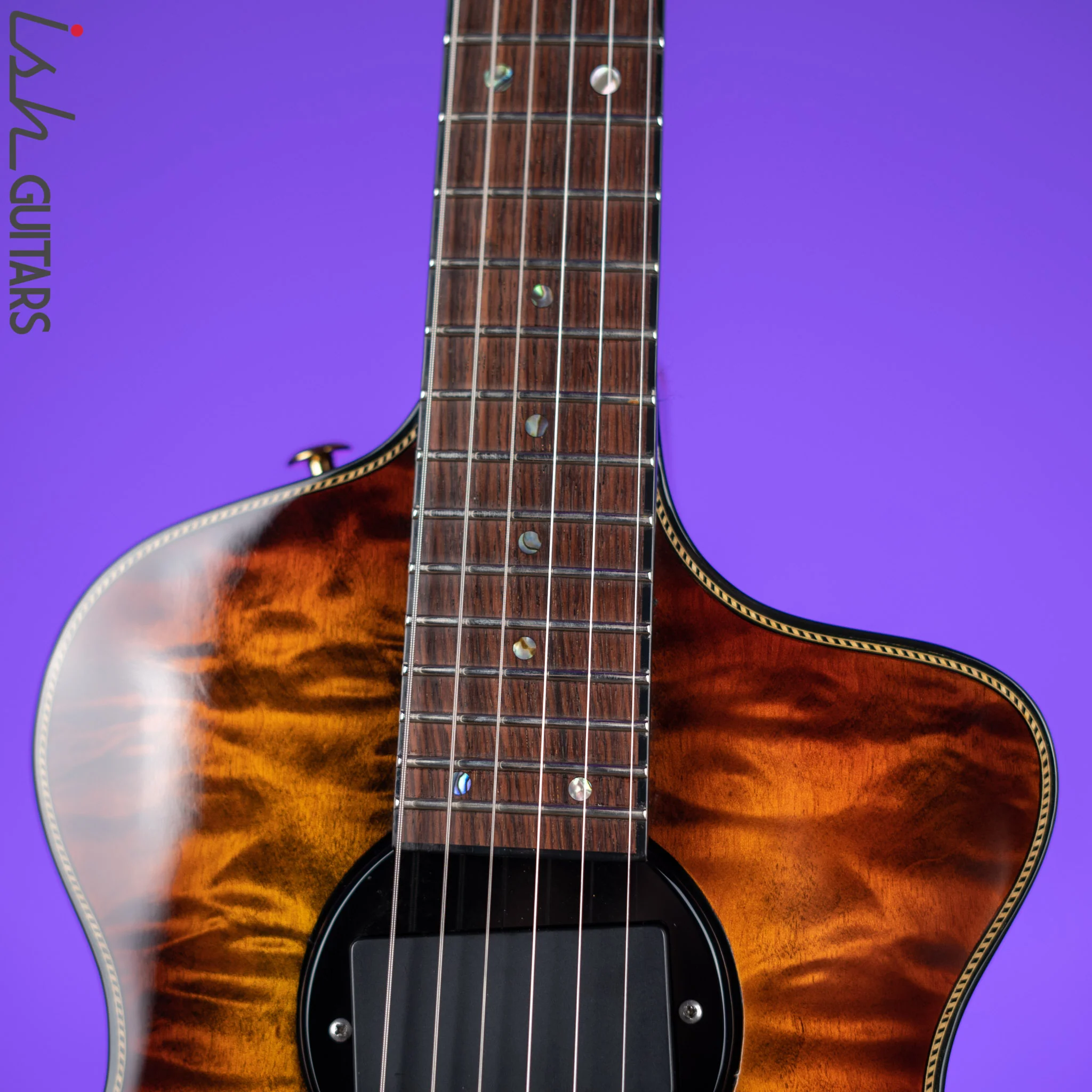 2015 Rick Turner Model 1 Quilted Maple Burst - Image 5
