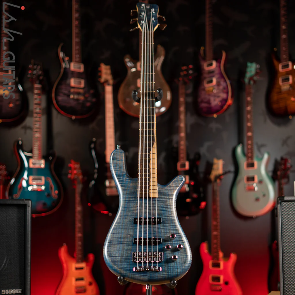 2015 Warwick Streamer LX Limited Edition Bleached Ocean Blue - Image 2