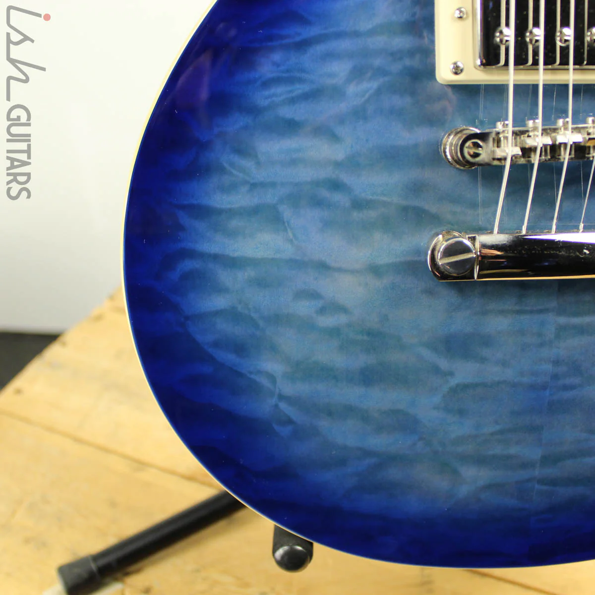 2016 Epiphone Les Paul Standard Pro Blueburst - Image 5
