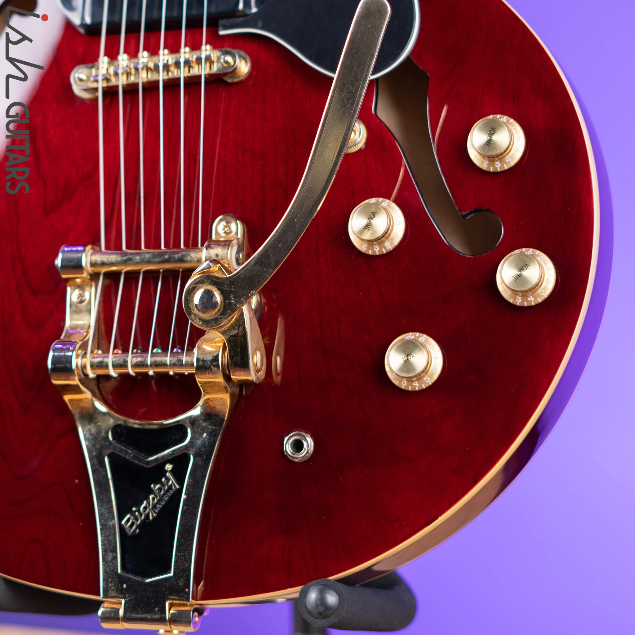 2016 Epiphone Riviera P-93 Wine Red - Image 4