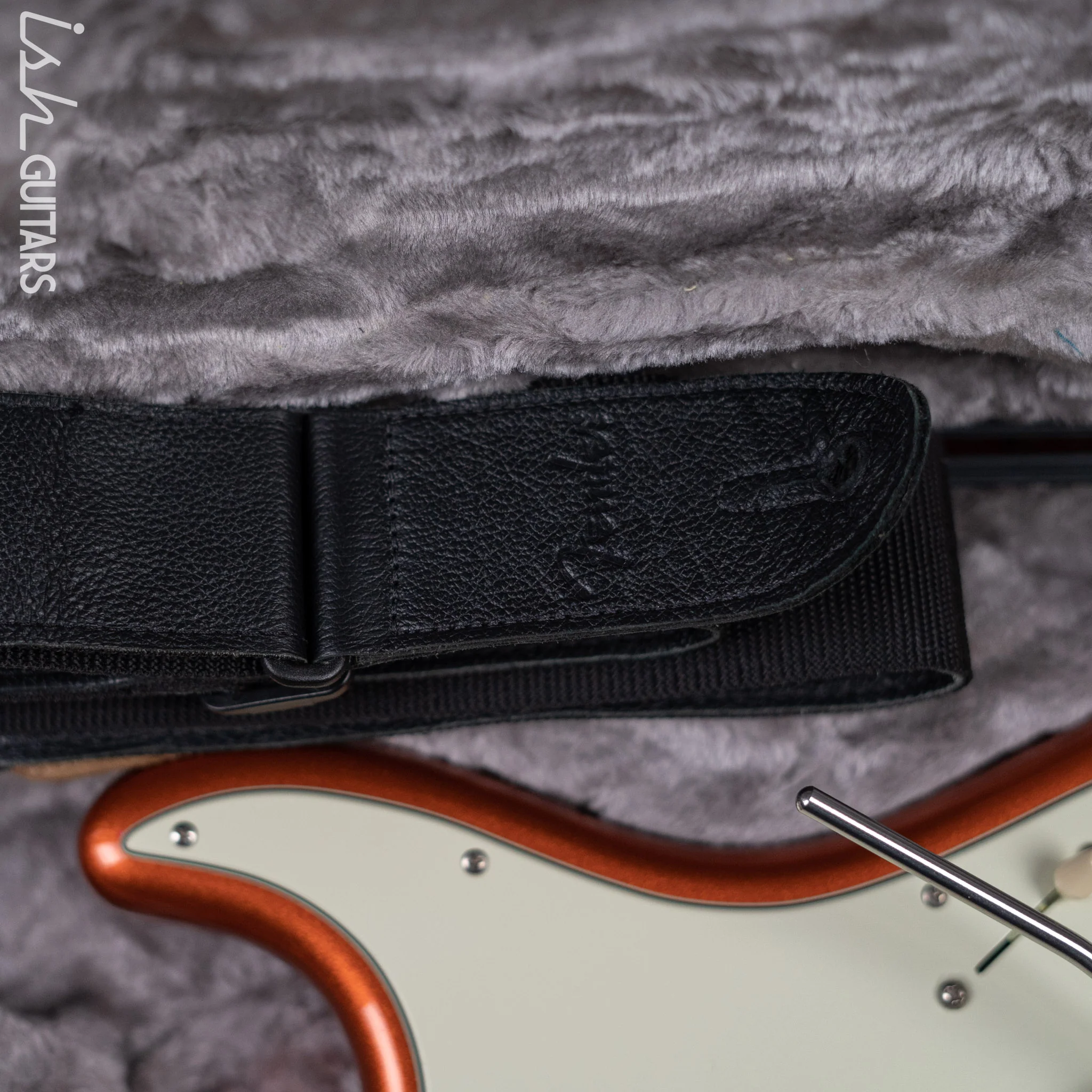 2016 Fender American Elite Stratocaster HSS Shawbucker Autumn Blaze Metallic - Image 18