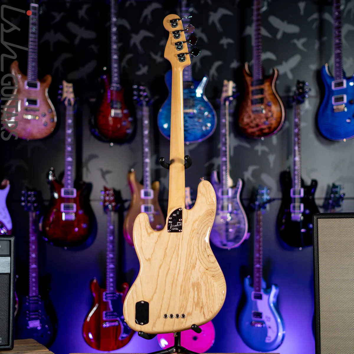 2016 Fender Jazz Bass Elite Natural Ash 4-String - Image 10