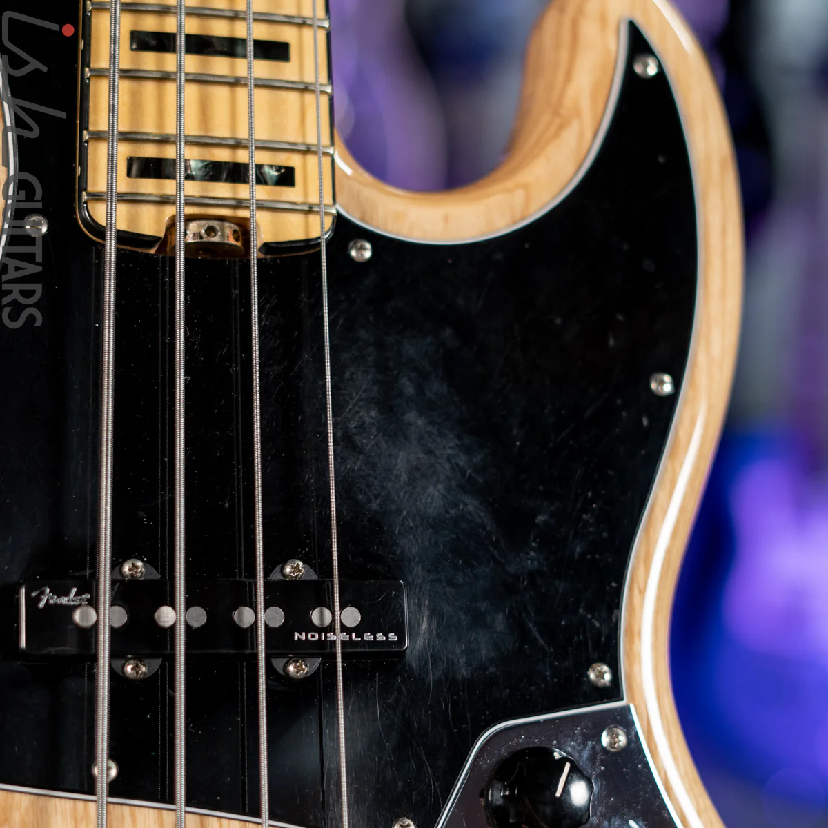 2016 Fender Jazz Bass Elite Natural Ash 4-String - Image 6
