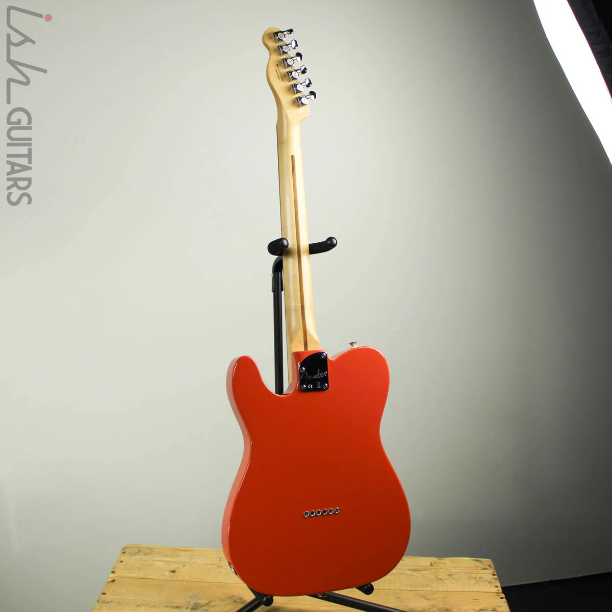 2016 Fender Deluxe Nashville MIM Telecaster Fiesta Red - Image 7