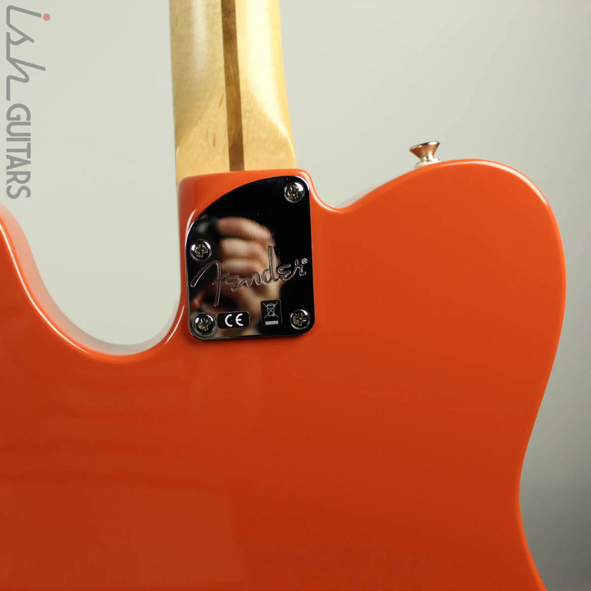 2016 Fender Deluxe Nashville MIM Telecaster Fiesta Red - Image 8