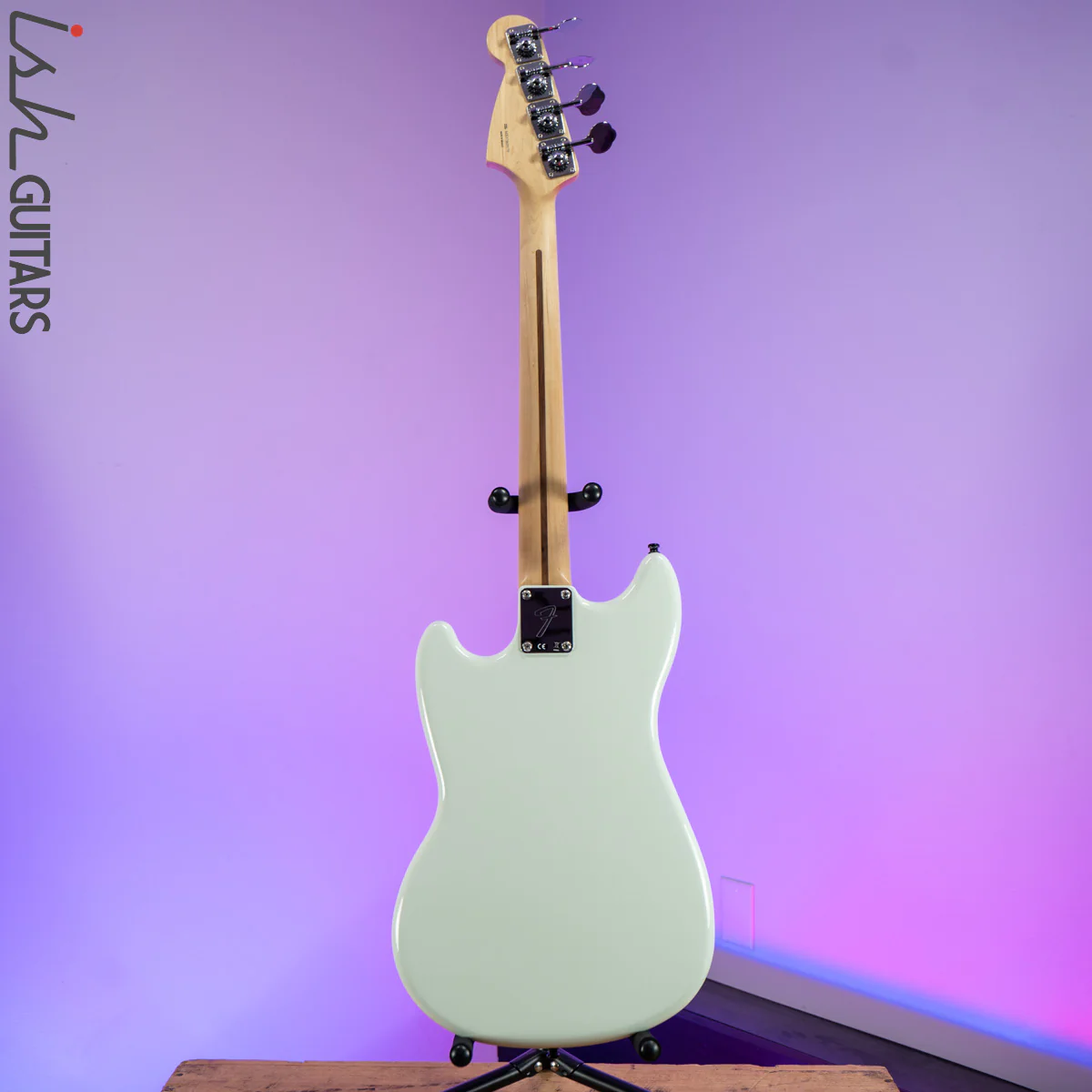 2016 Fender Mustang Bass Sonic Blue - Image 7