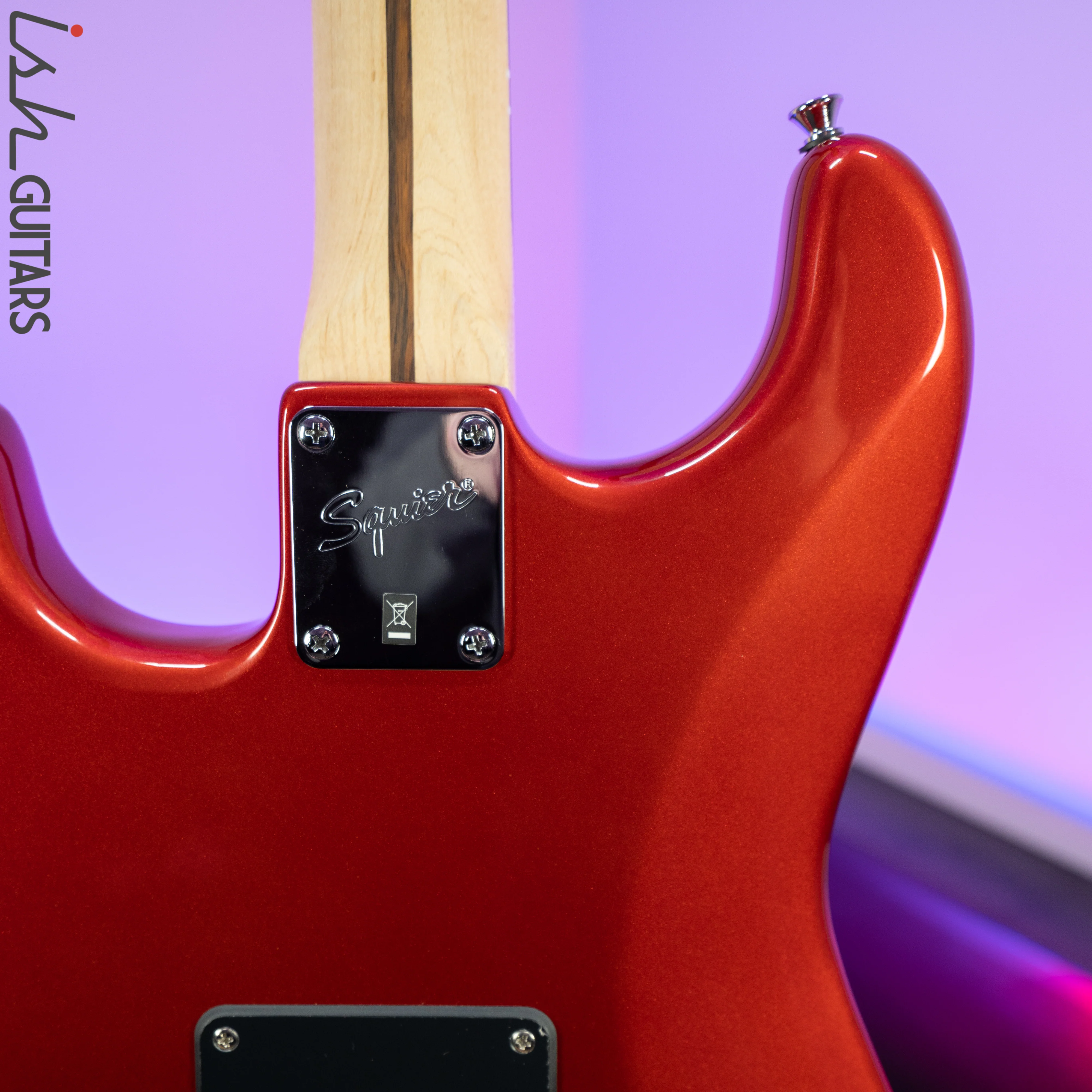 2016 Fender Squier Affinity Series Strat HSS Metallic Red - Image 9