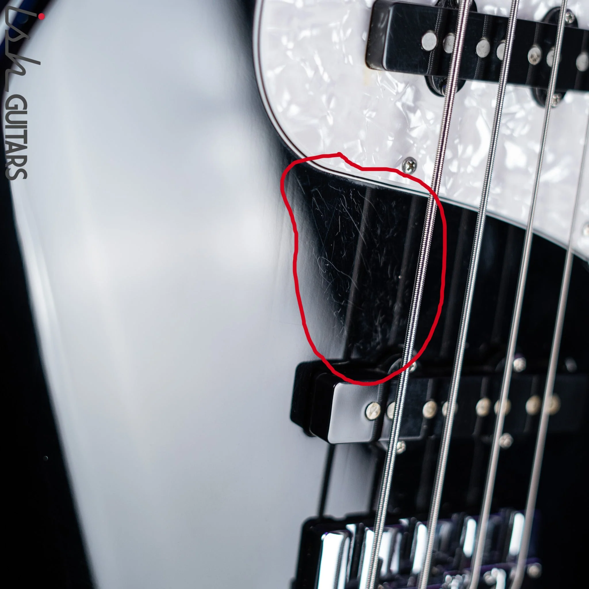 2016 Fender USA Geddy Lee Jazz Bass Black - Image 7