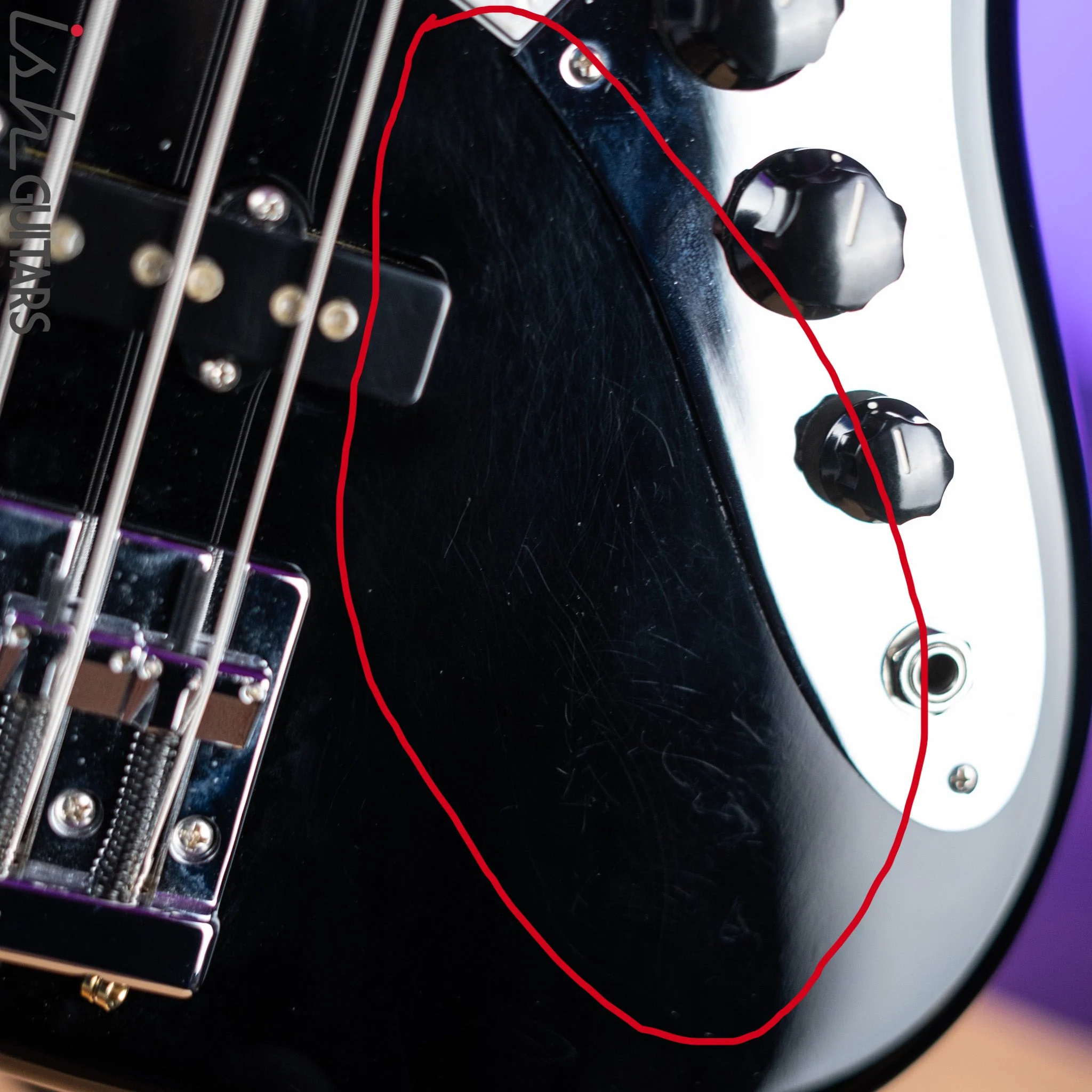2016 Fender USA Geddy Lee Jazz Bass Black - Image 8