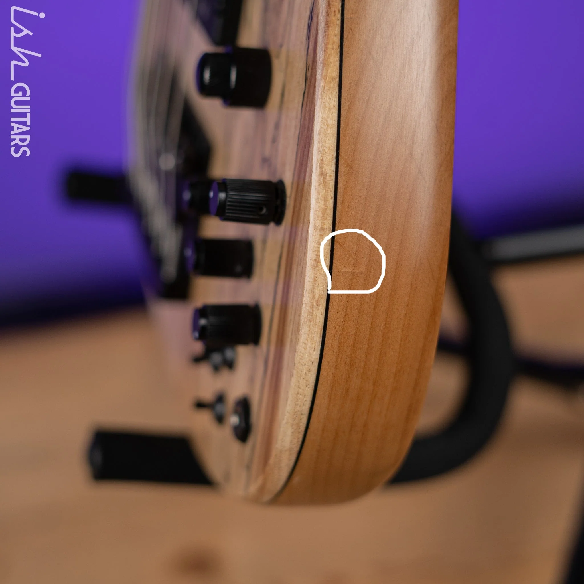 2016 Fodera Emperor II 5 Elite Neck Through Natural - Image 9
